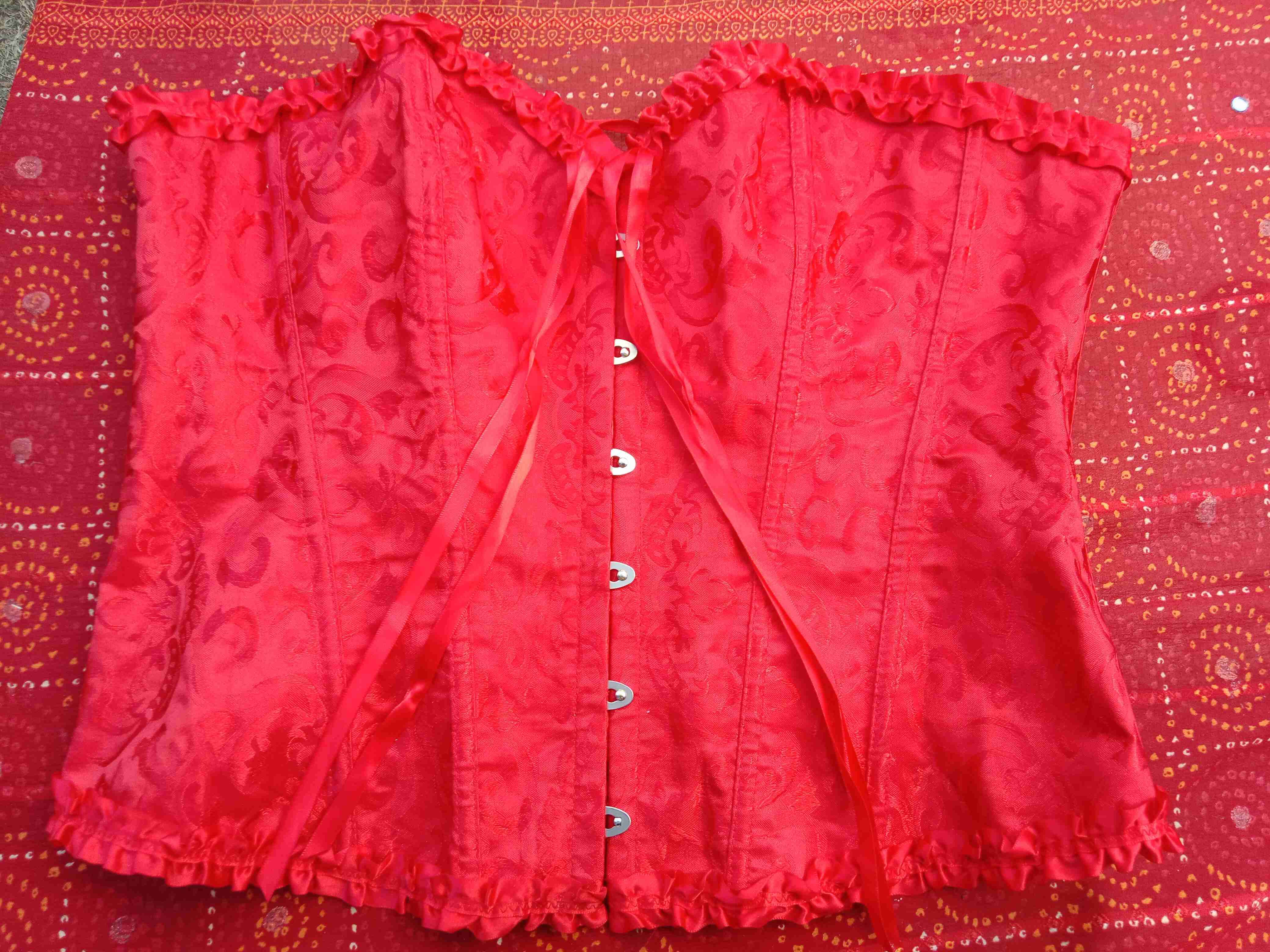 Corset rojo 3 xl - miniatura 5