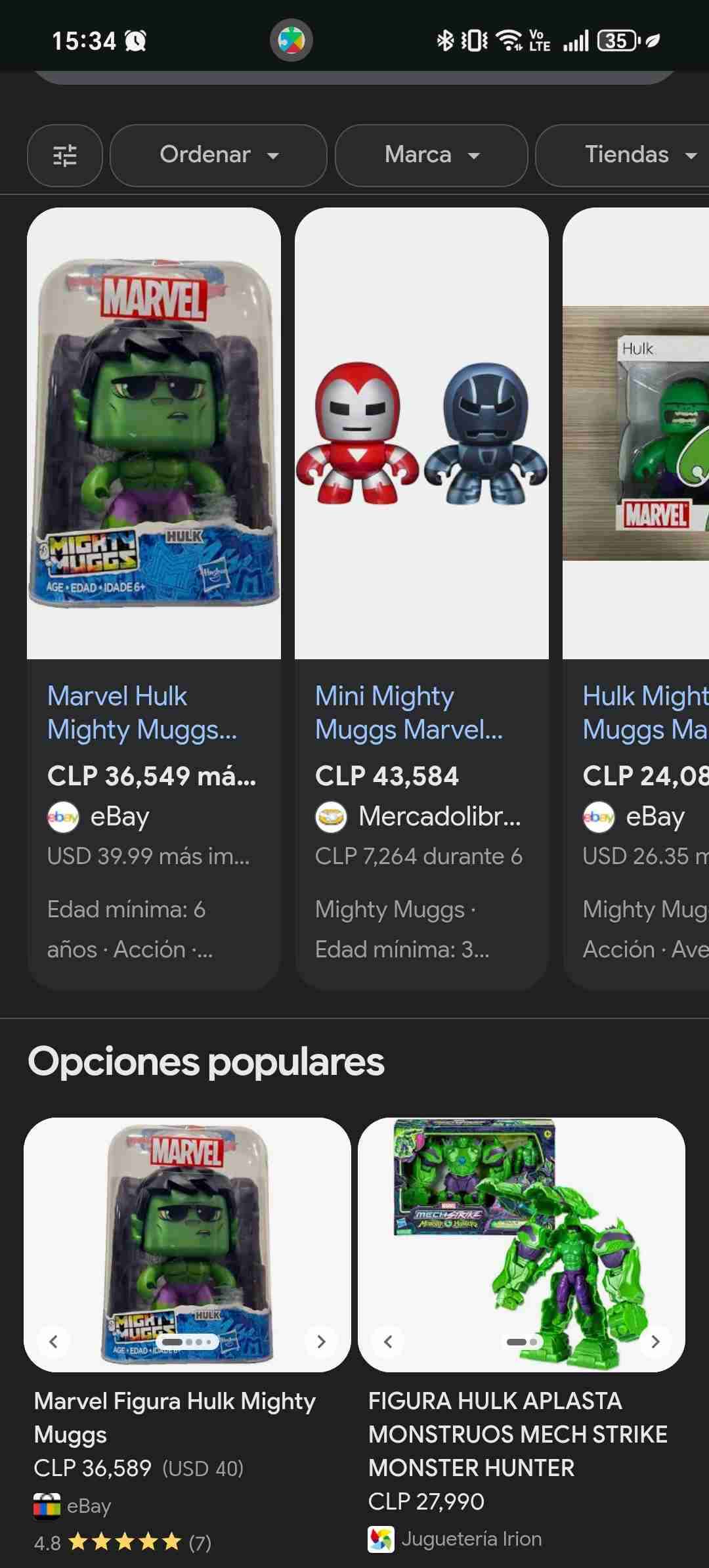 Figuras Marvel Groot y Hulk - miniatura 4
