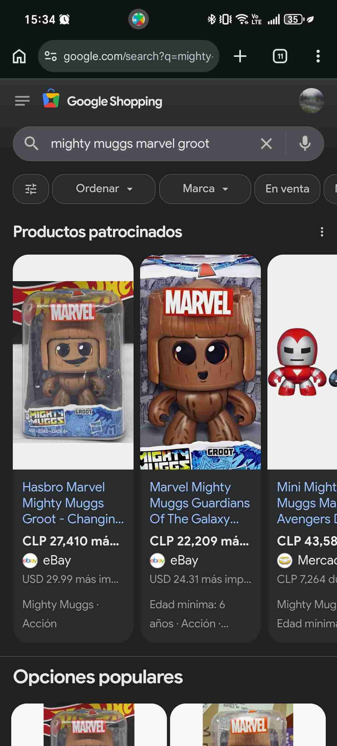 Figuras Marvel Groot y Hulk - miniatura 5