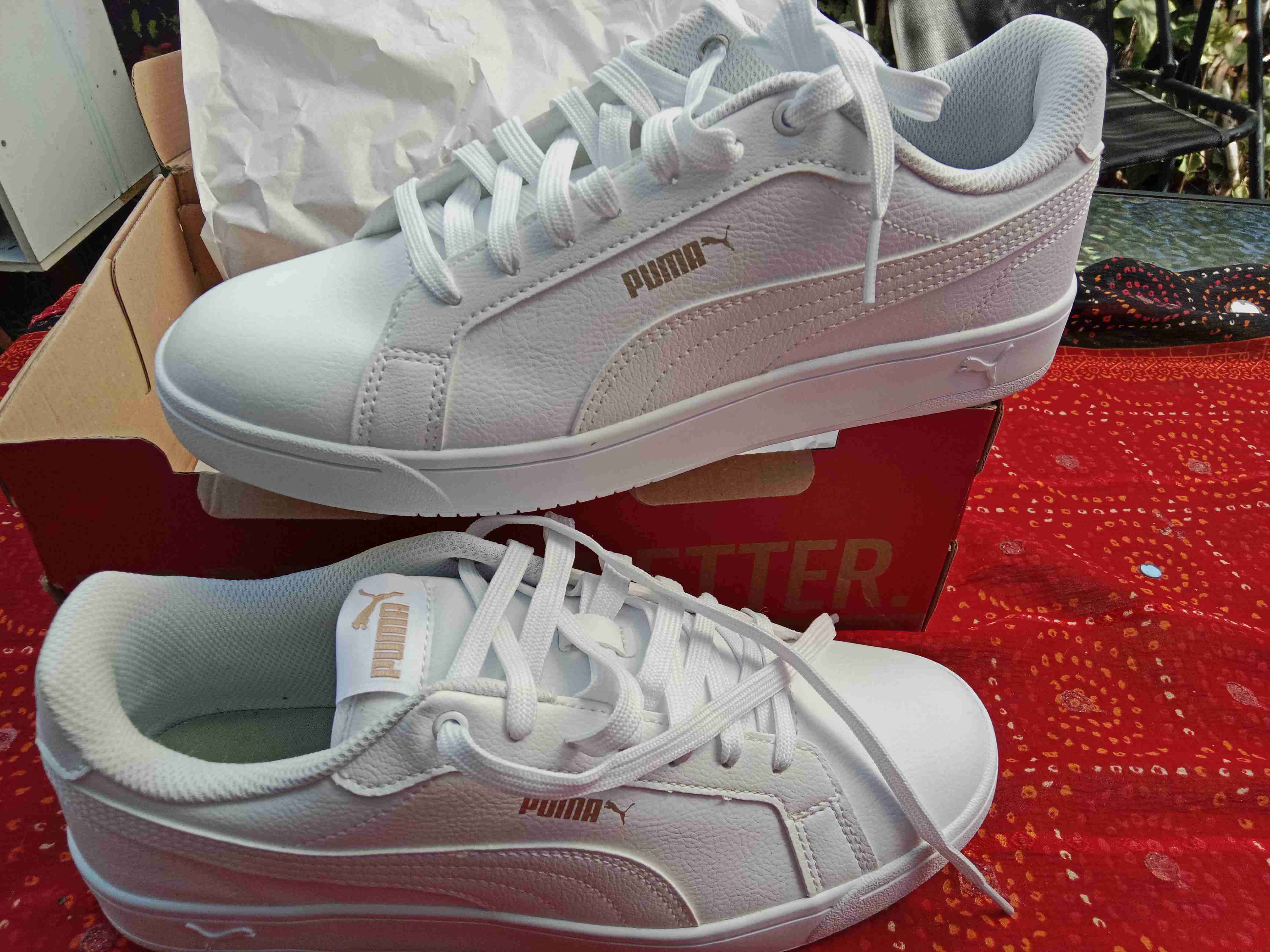 Zapatillas blancas Puma nuevas - miniatura 1