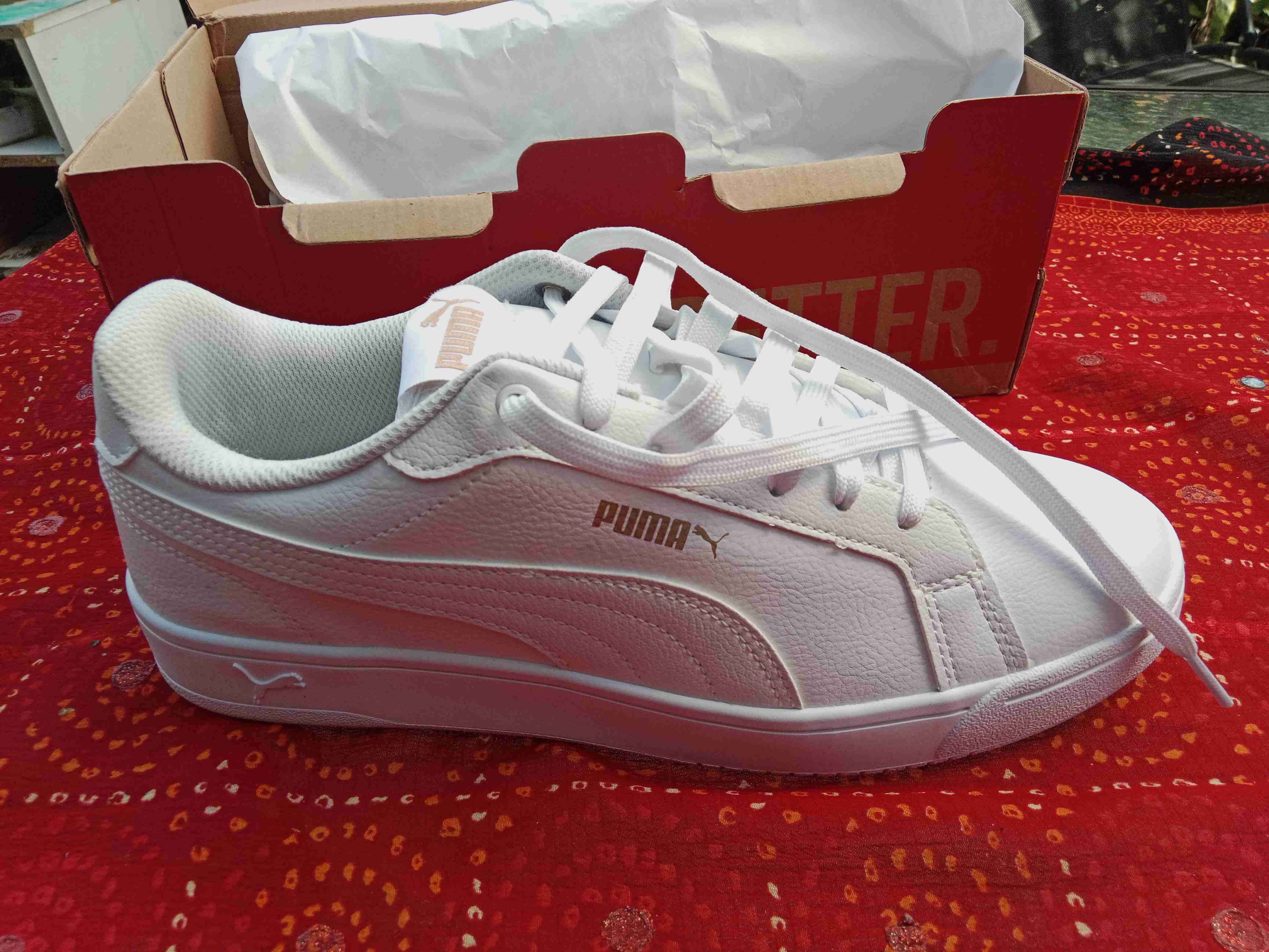 Zapatillas blancas Puma nuevas - miniatura 5