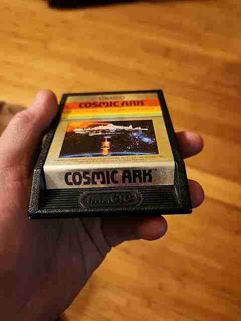 Juego original para Atari 2600 Cosmic Ark - miniatura 1