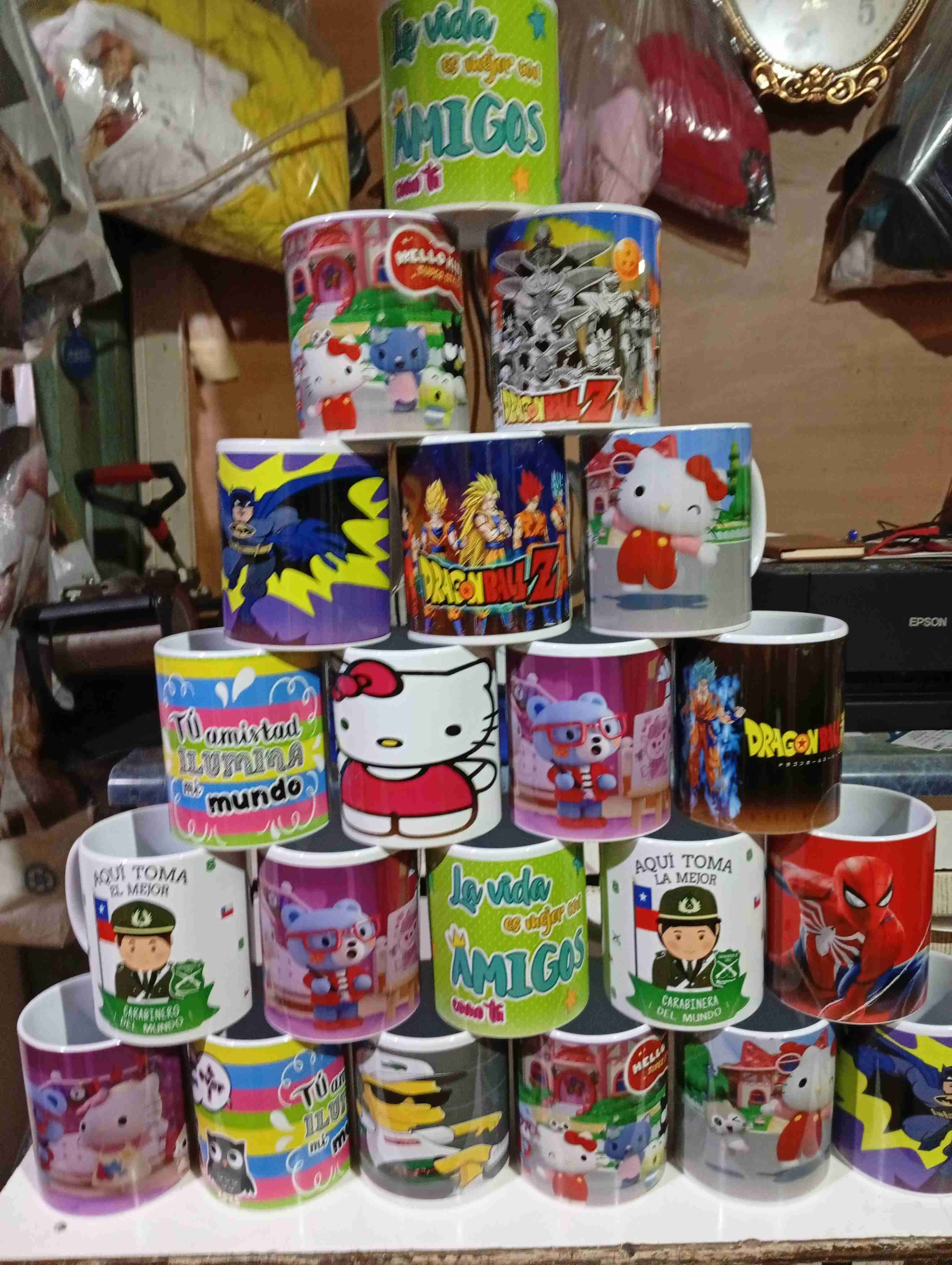 Tazones con diseño animado - miniatura 2