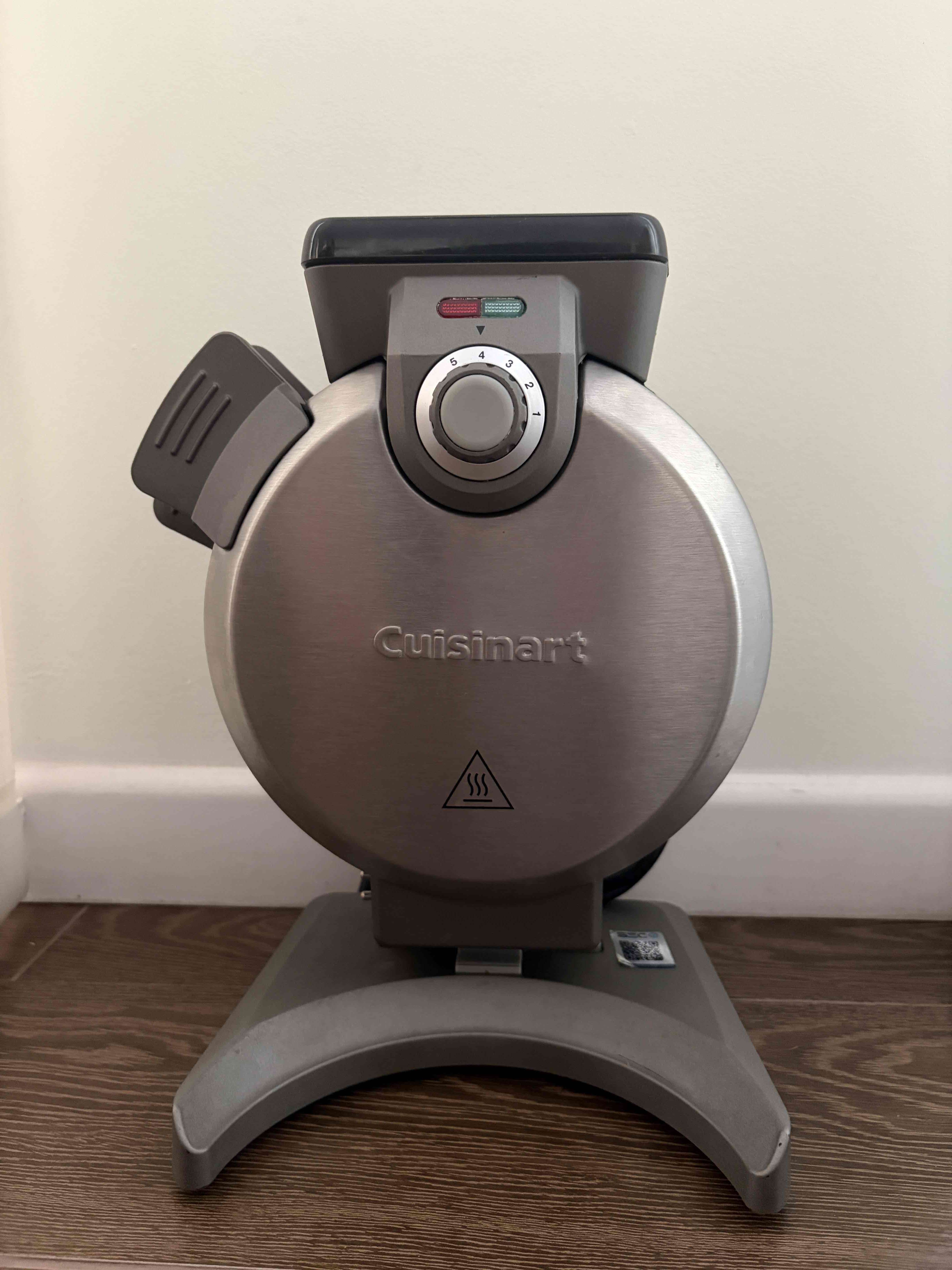 Wafflera Cuisinart de acero inoxidable