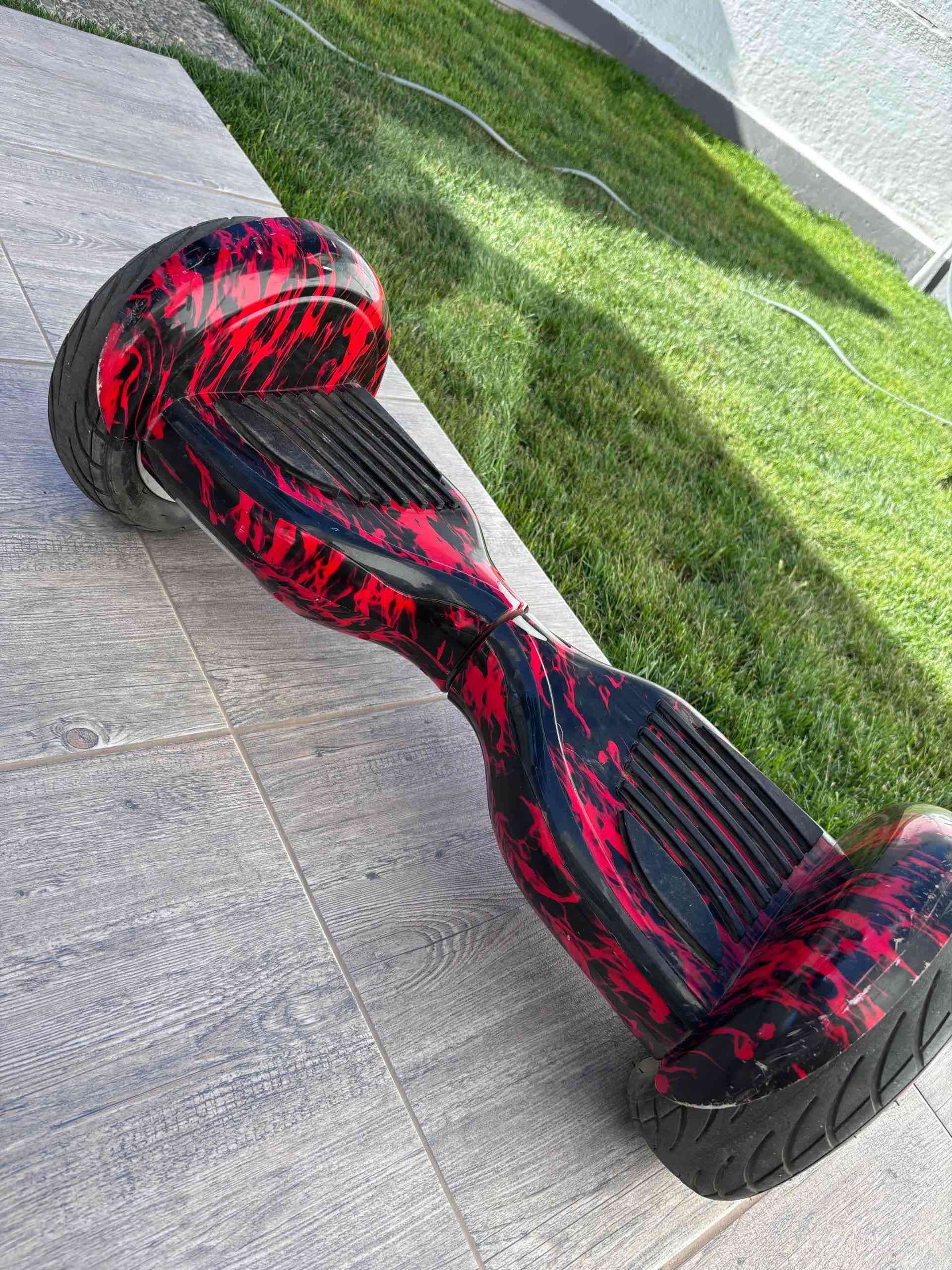 Hoverboard rojo y negro - miniatura 2