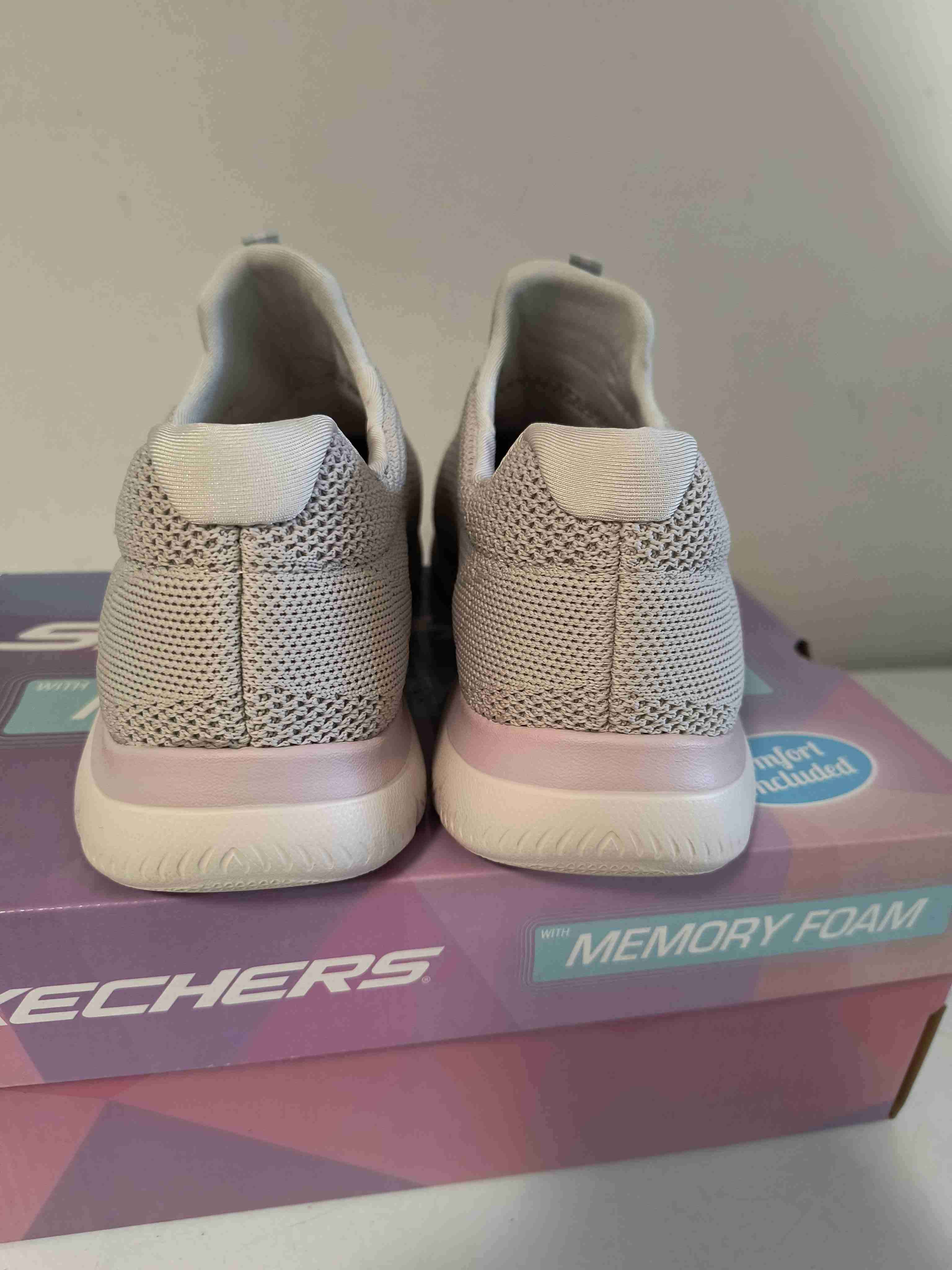 Zapatillas Skechers gris claro - miniatura 2