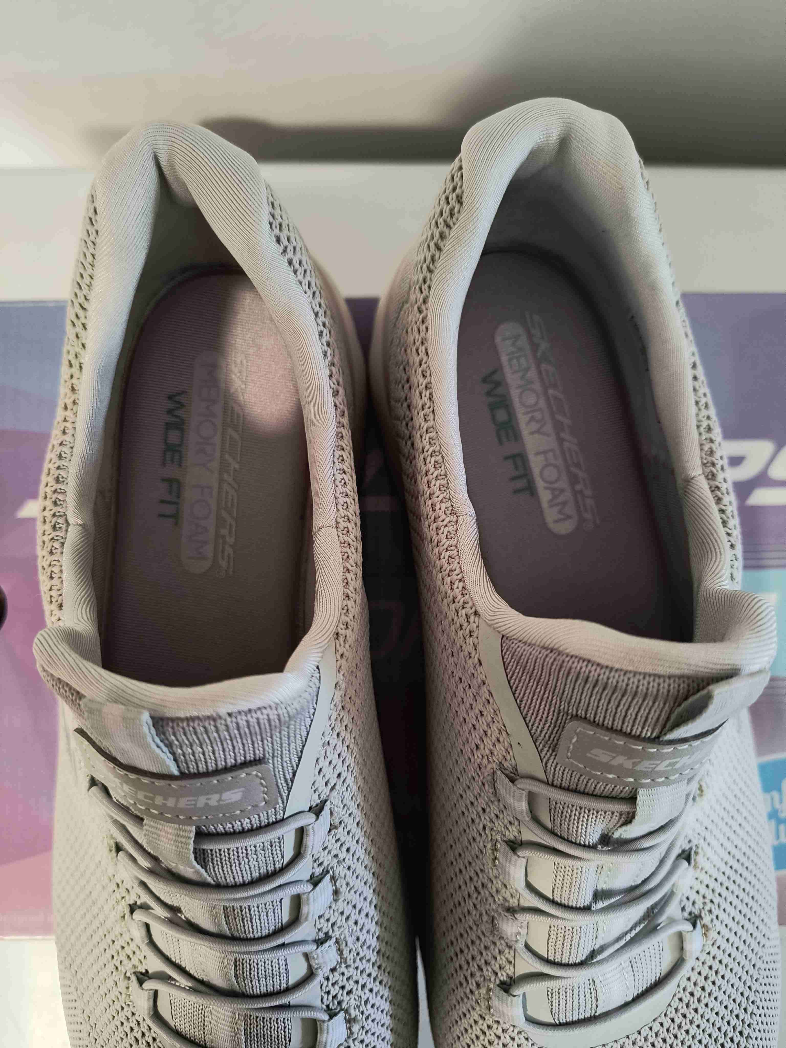 Zapatillas Skechers gris claro - miniatura 6