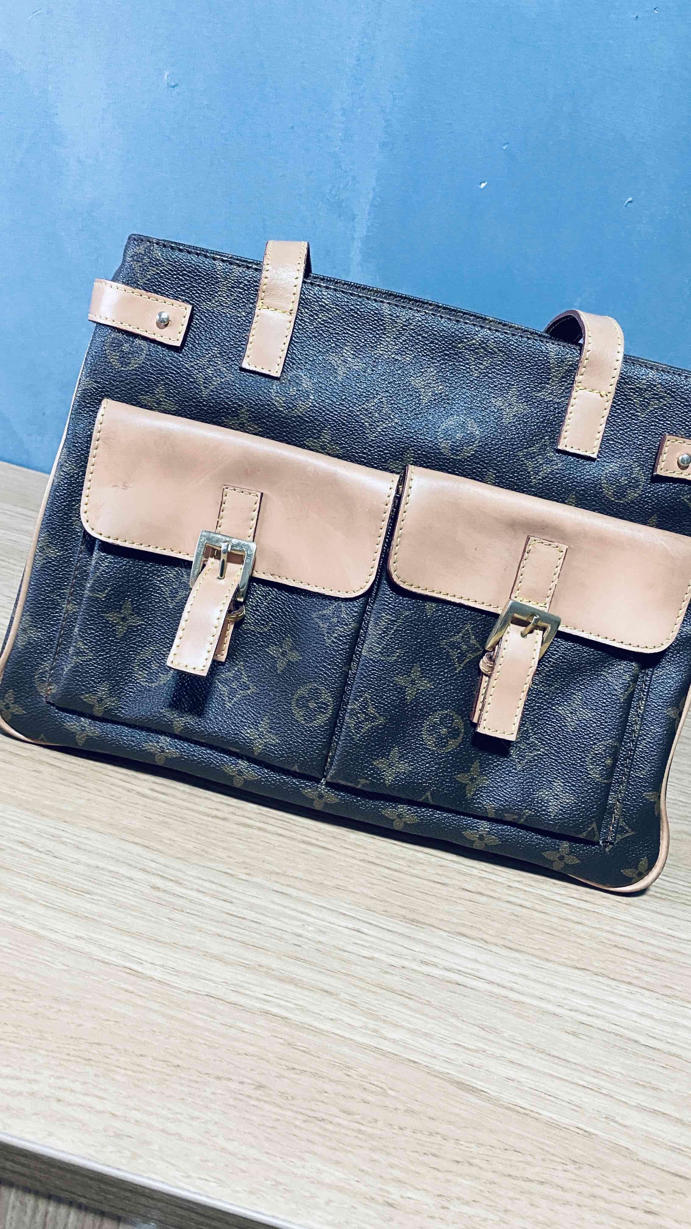 Bolso de mano con hebillas louis vuitton - miniatura 1