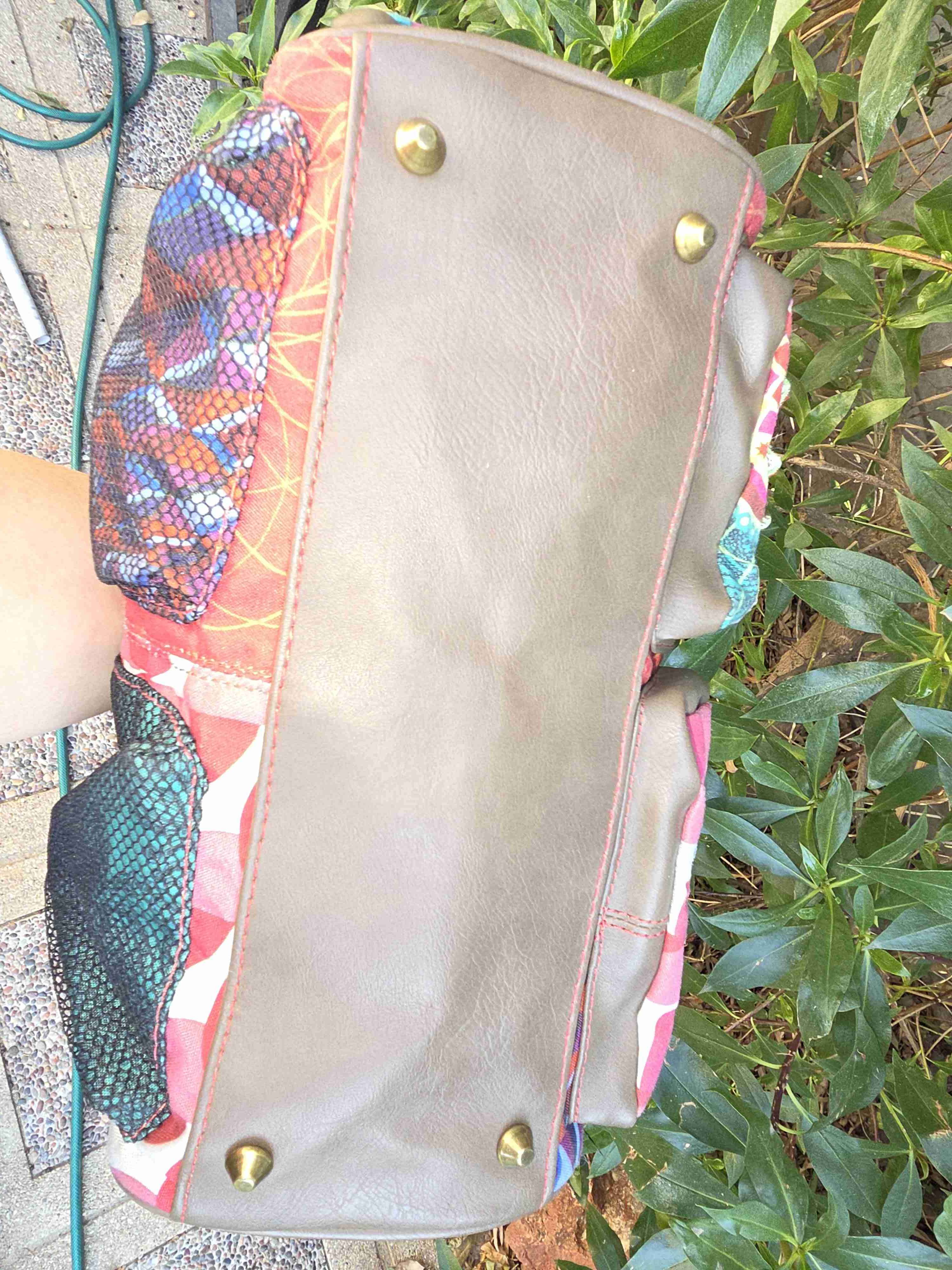 Bolso estampado Desigual colorido - miniatura 4