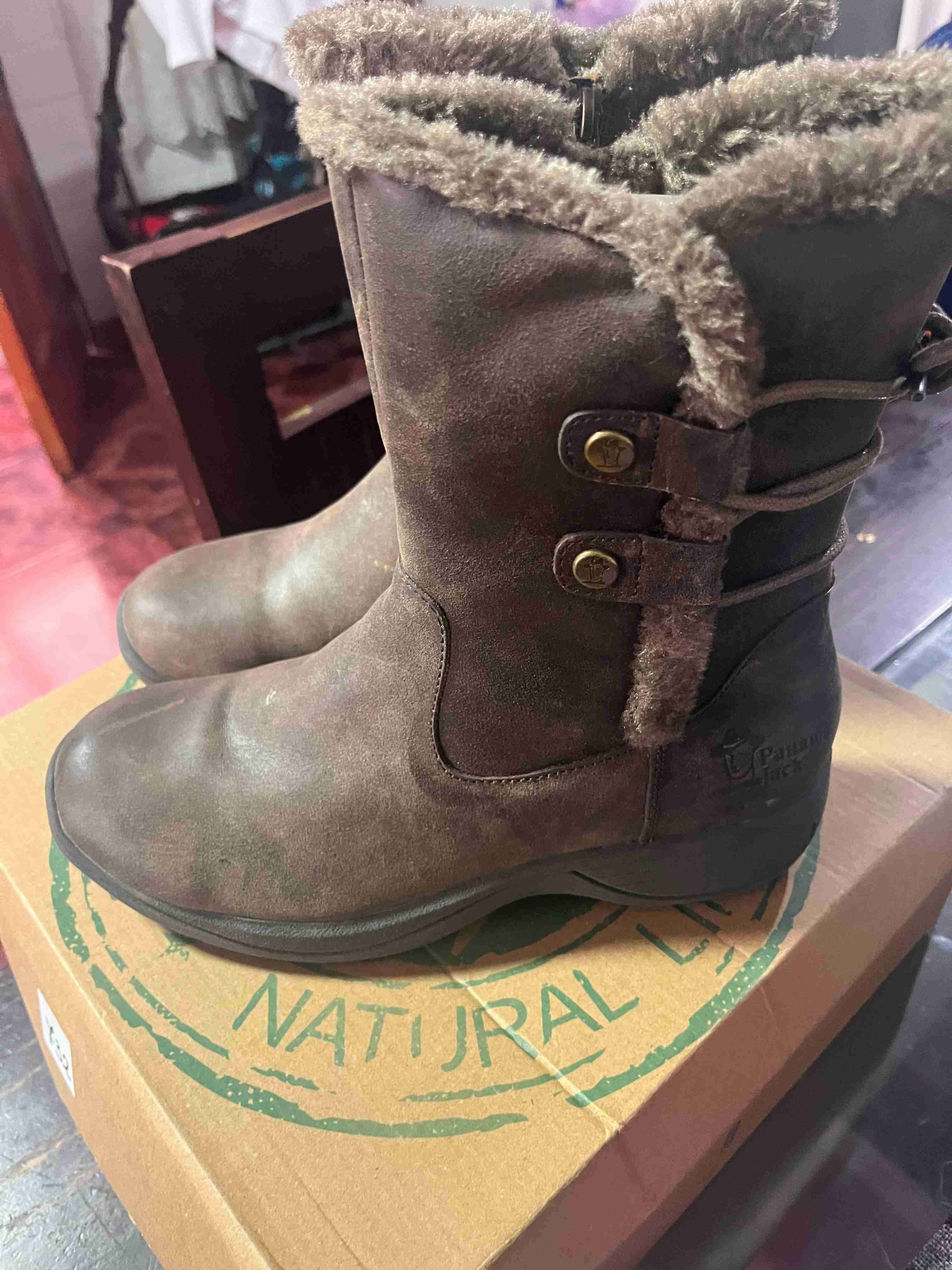 Botas marrones con forro - miniatura 2