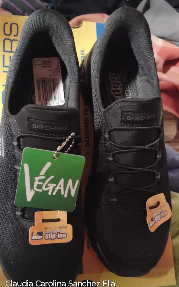 Zapatos veganos Skechers negros