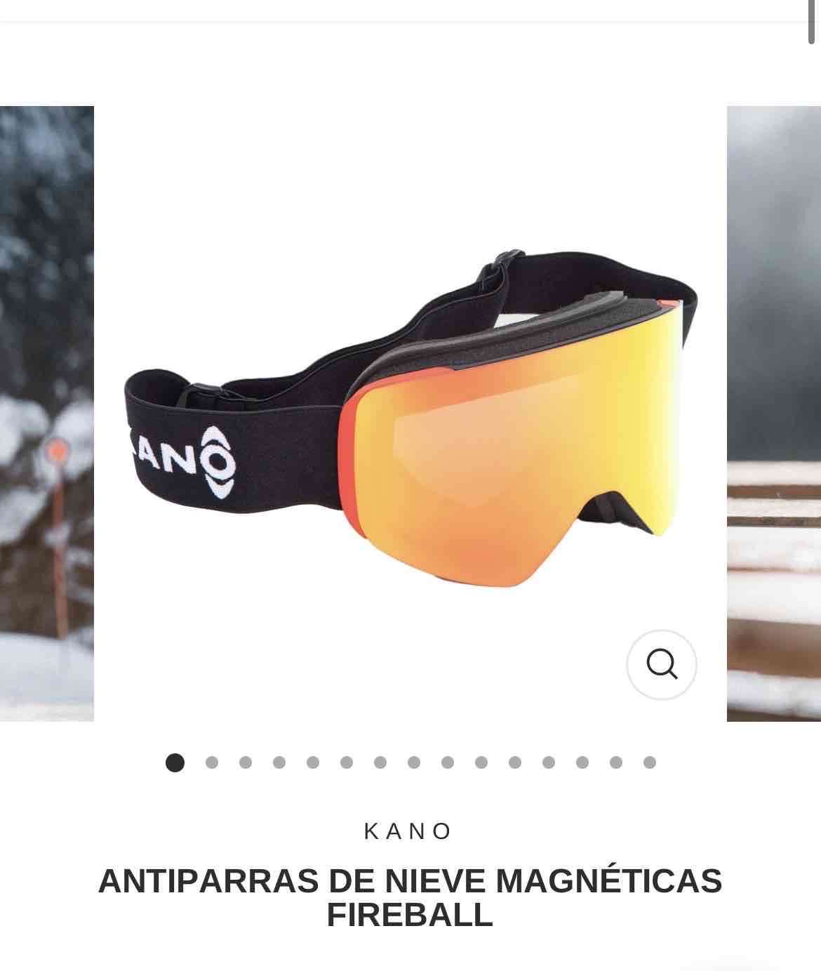 Antiparras de nieve magnéticas KANO - miniatura 1