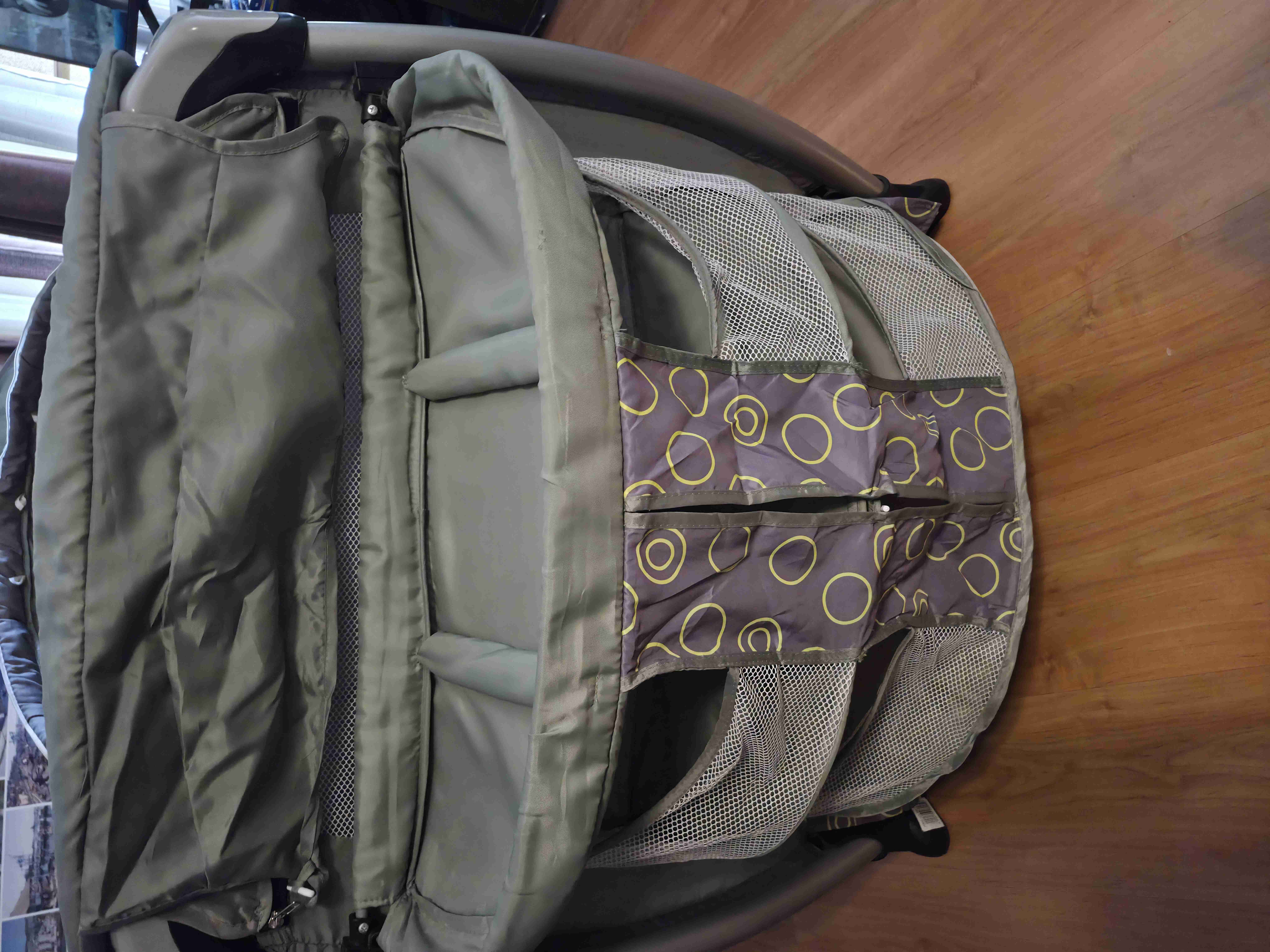 Cuna pack and play gris - miniatura 6