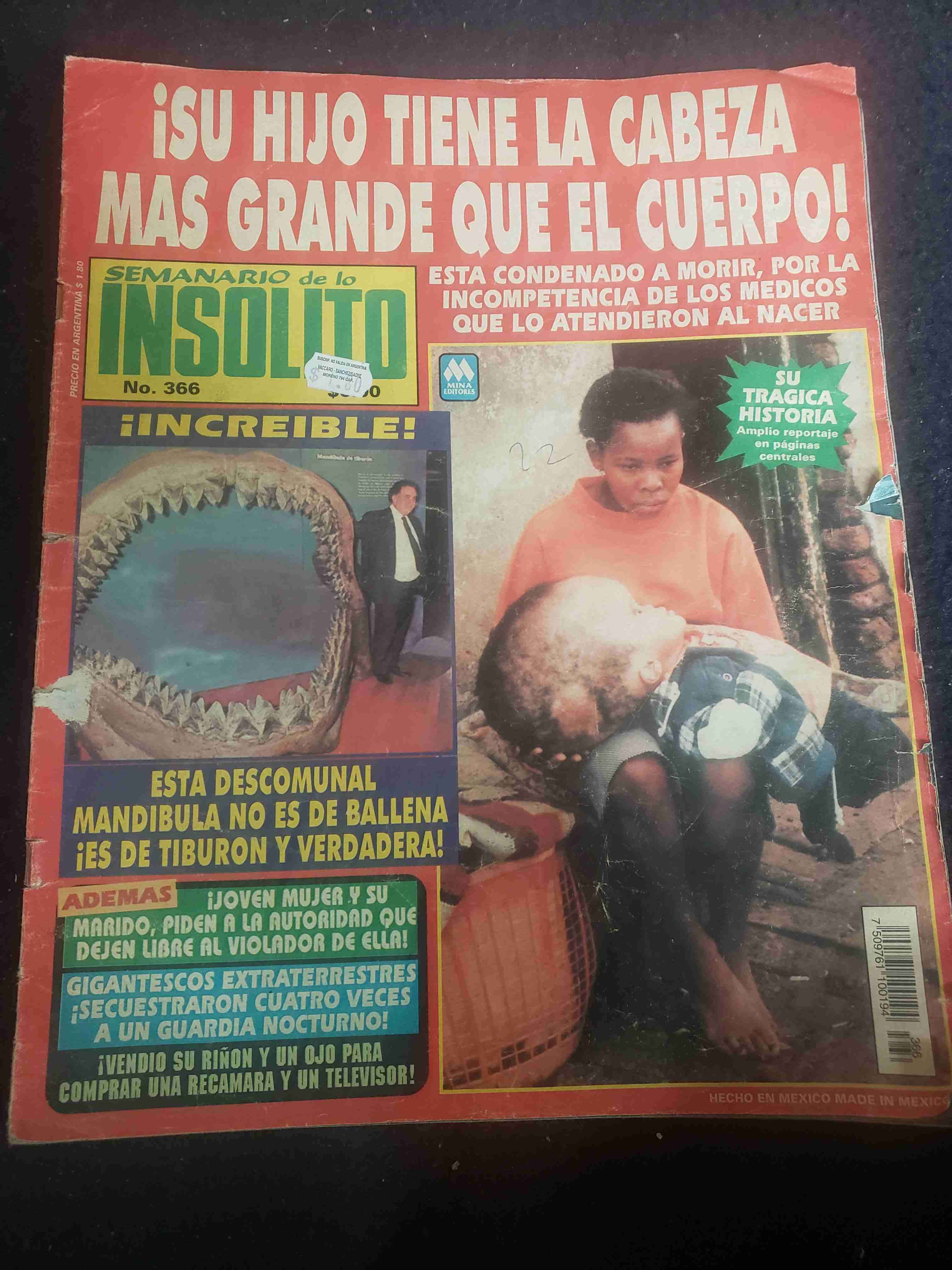 Revista Semanario de lo Insólito n°366