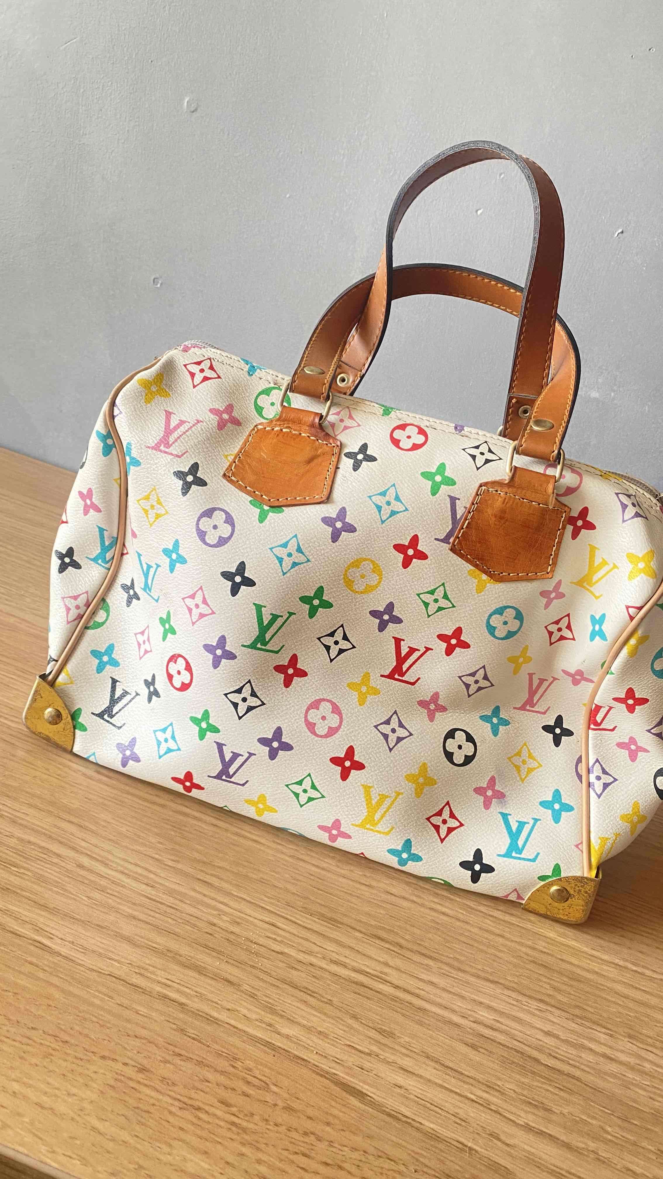 Bolso de mano multicolor louis vuitton - miniatura 1