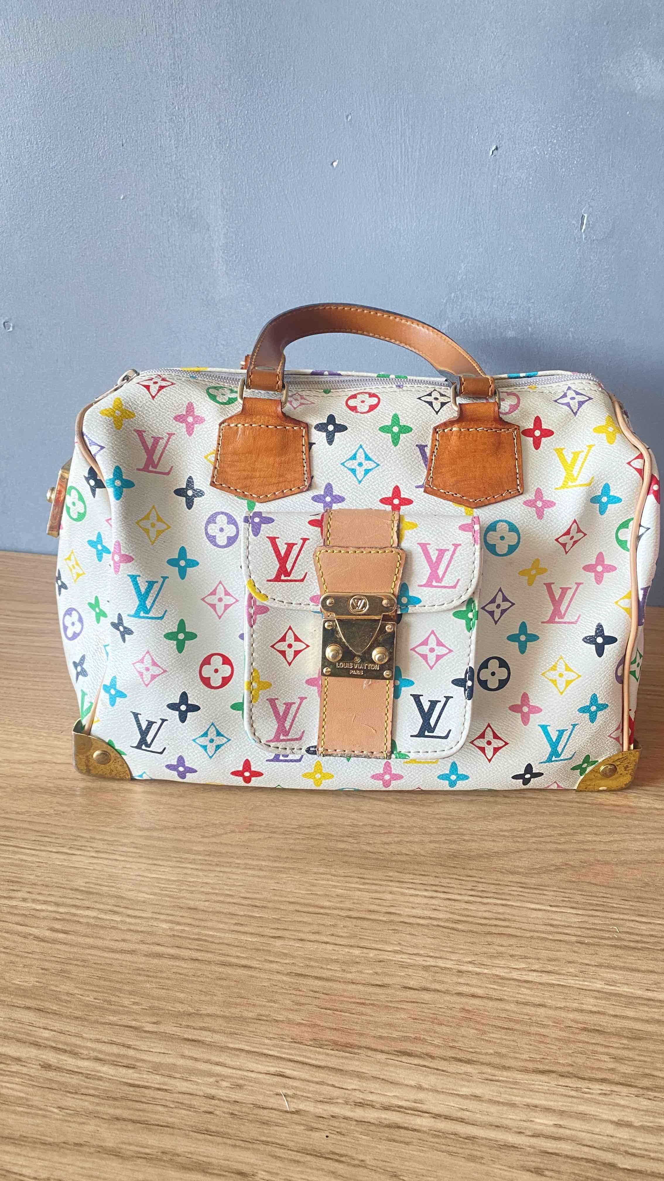 Bolso de mano multicolor louis vuitton - miniatura 2
