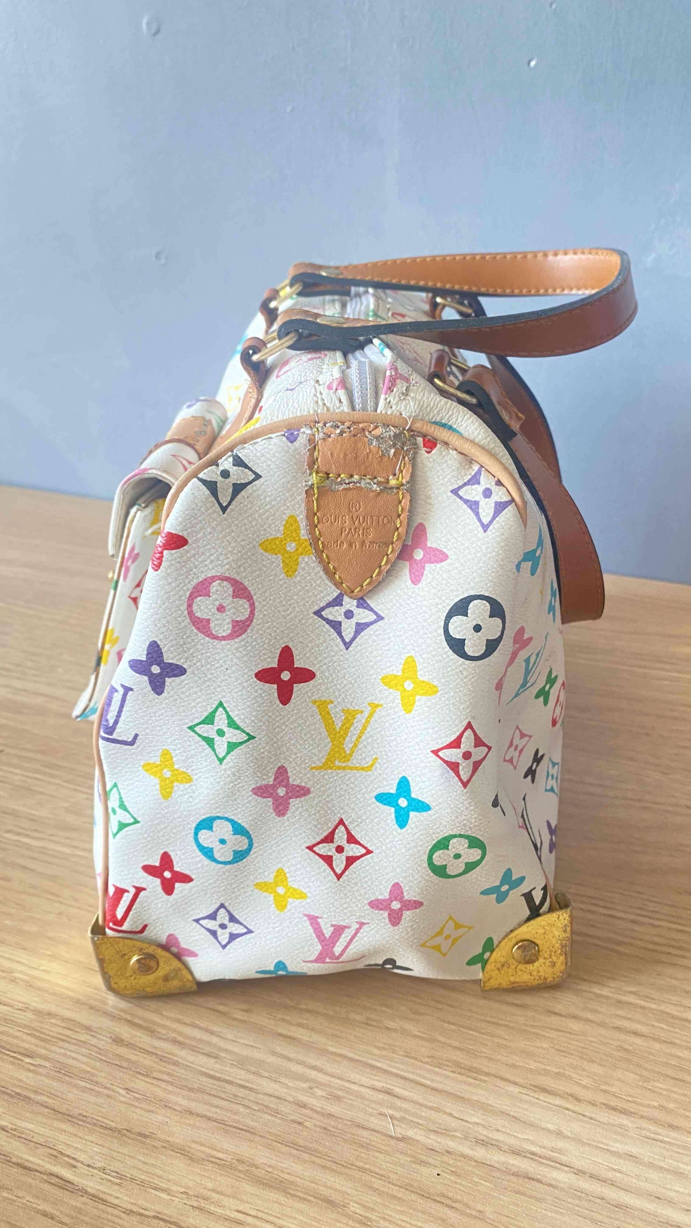 Bolso de mano multicolor louis vuitton - miniatura 3