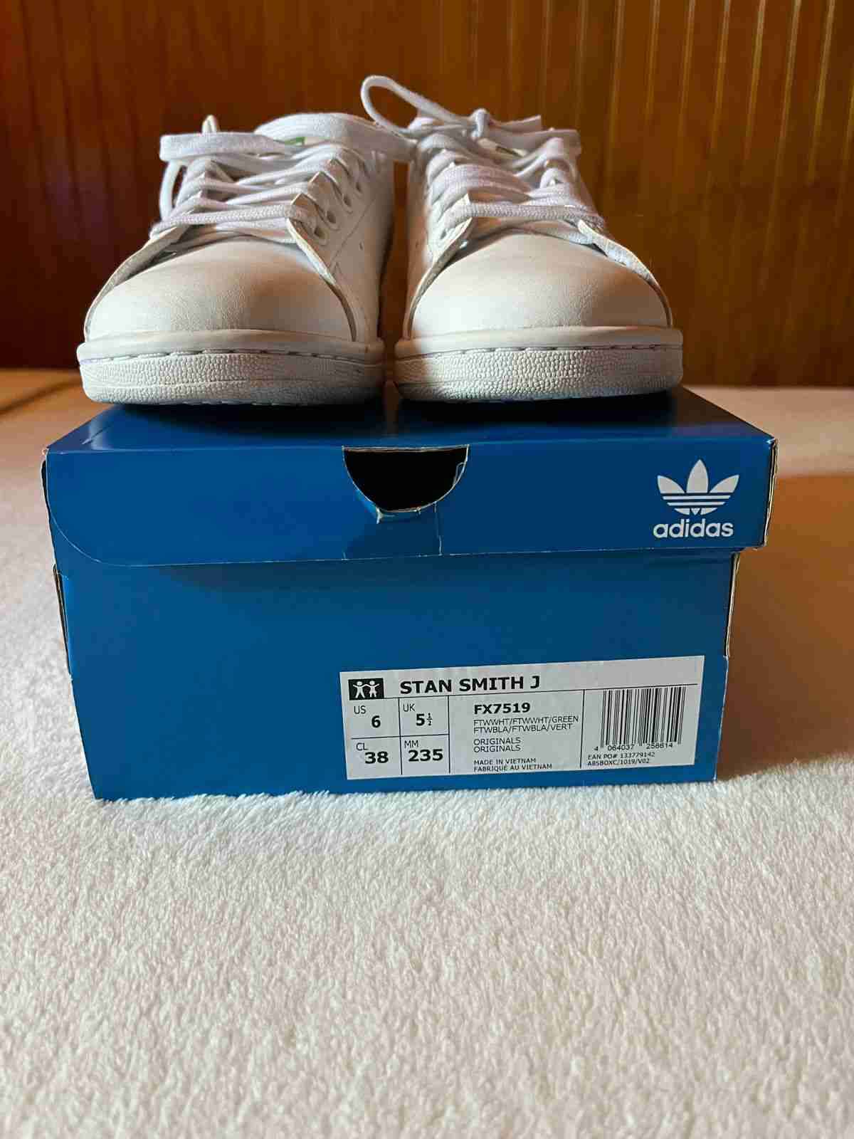 Zapatillas blancas Adidas Stan Smith - miniatura 3