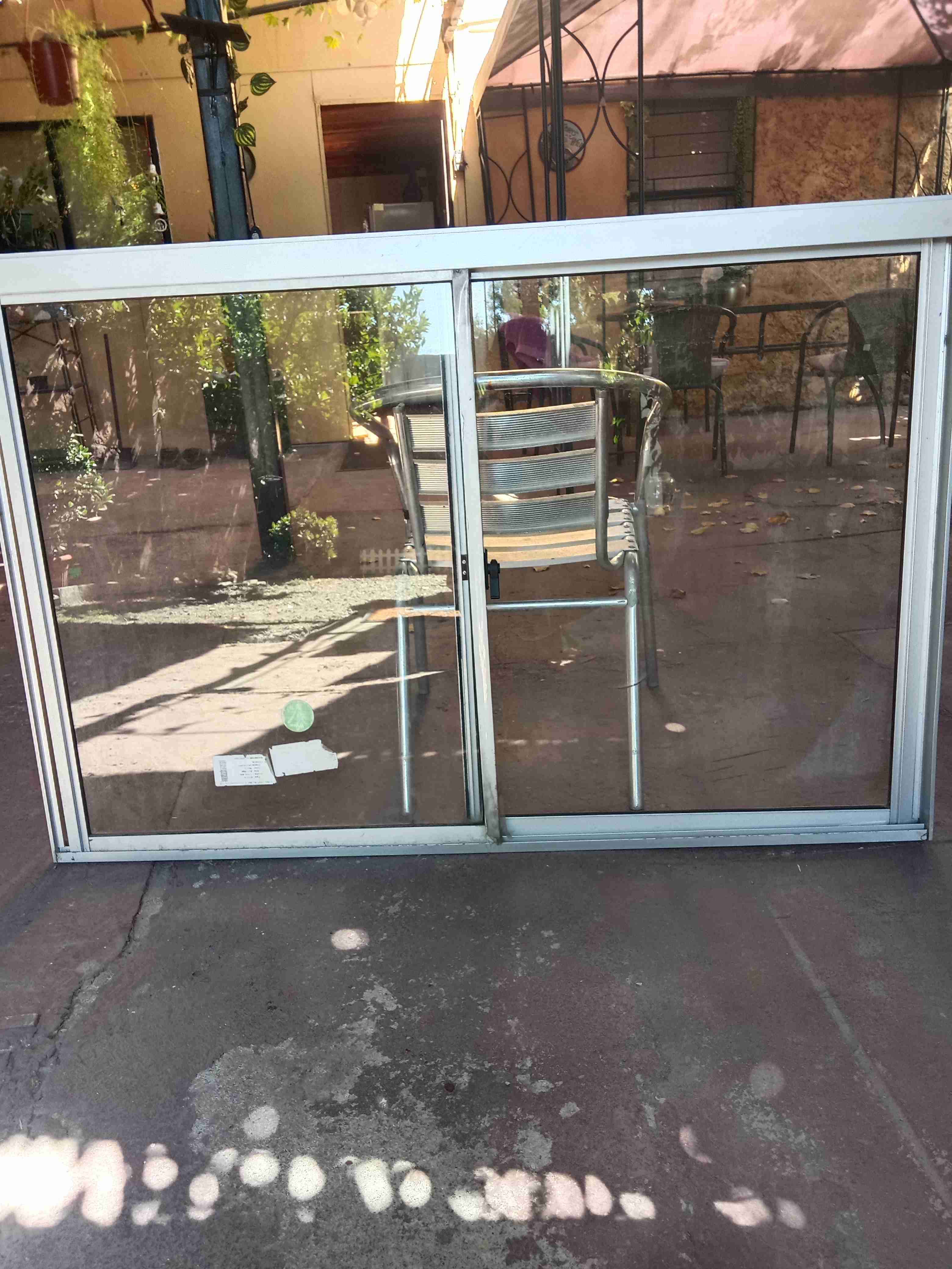 Ventana de aluminio 130x90 caja de será mica 45.45 - miniatura 2