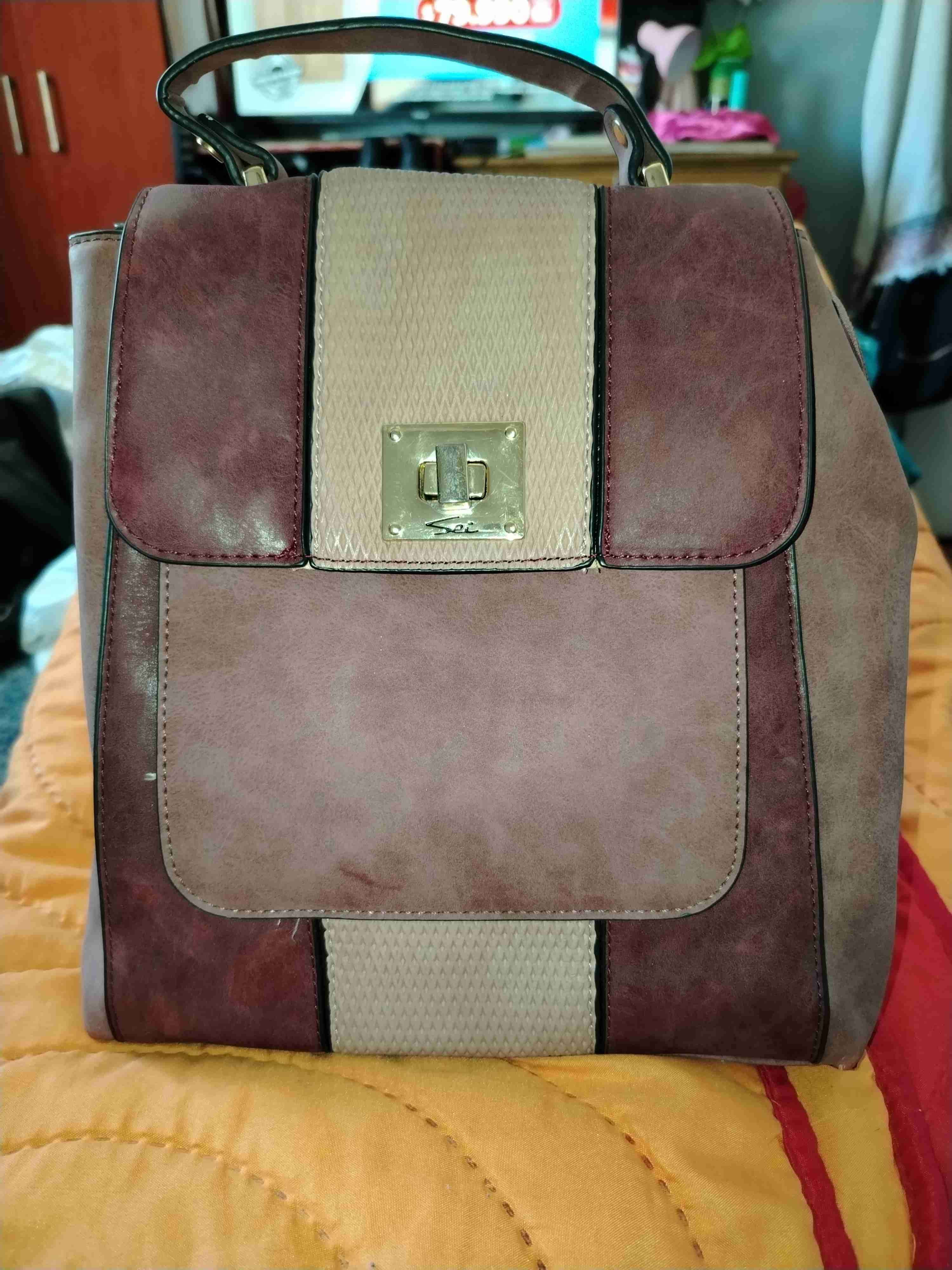 Mochila estilo vintage sei - miniatura 1