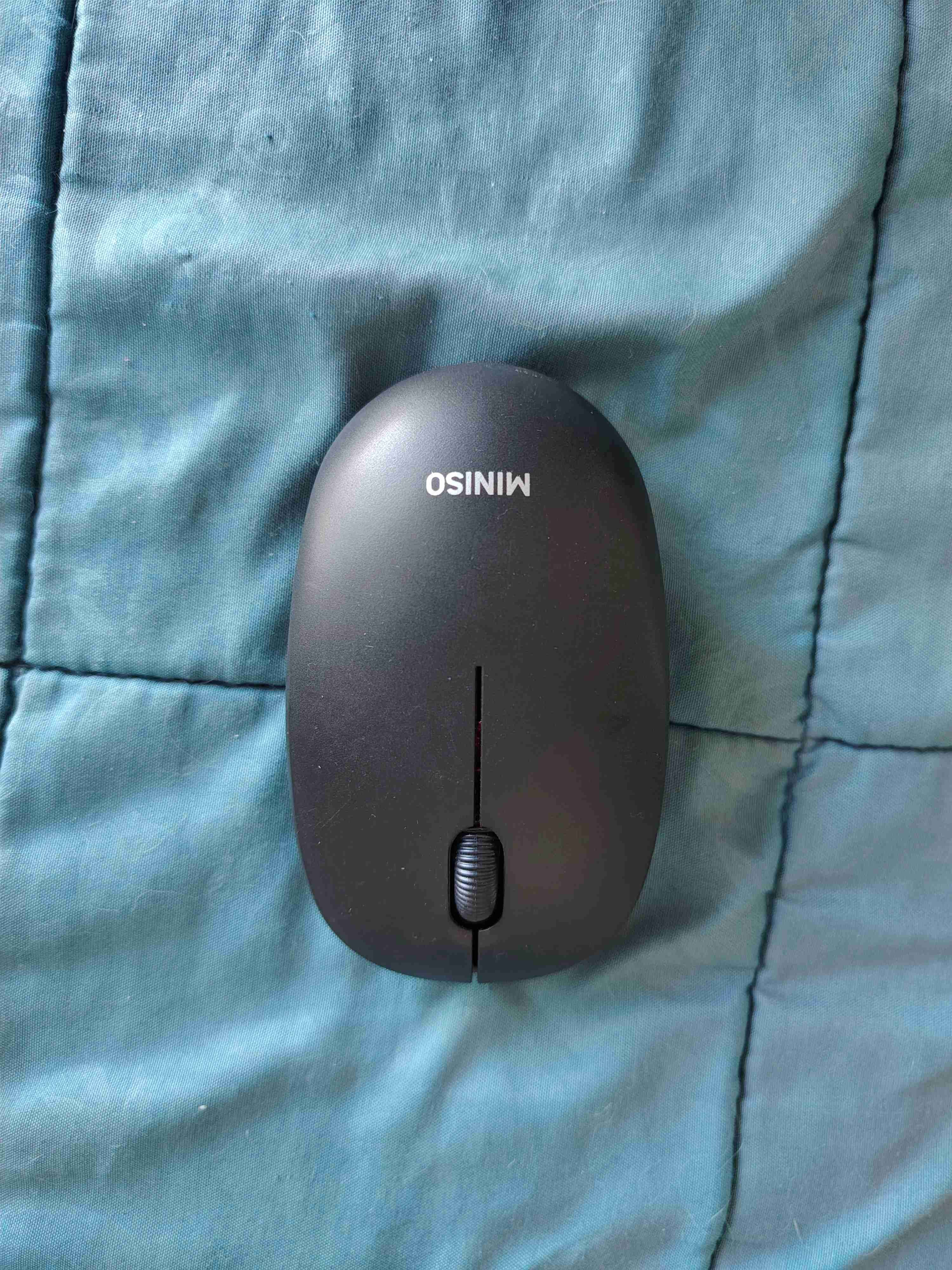 Mouse inalámbrico Miniso negro - miniatura 1