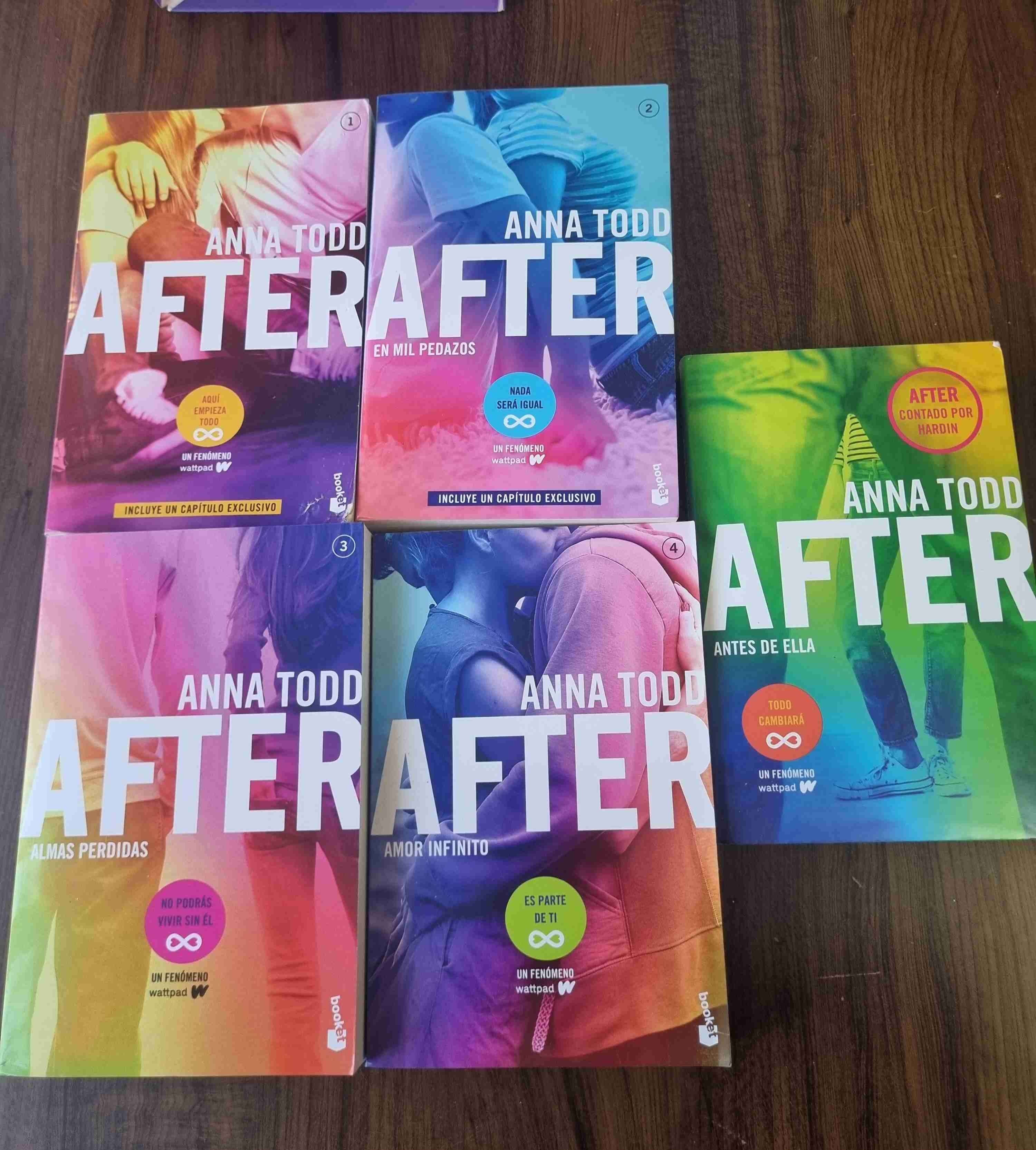 Set de libros 'After' de Anna Todd - miniatura 4