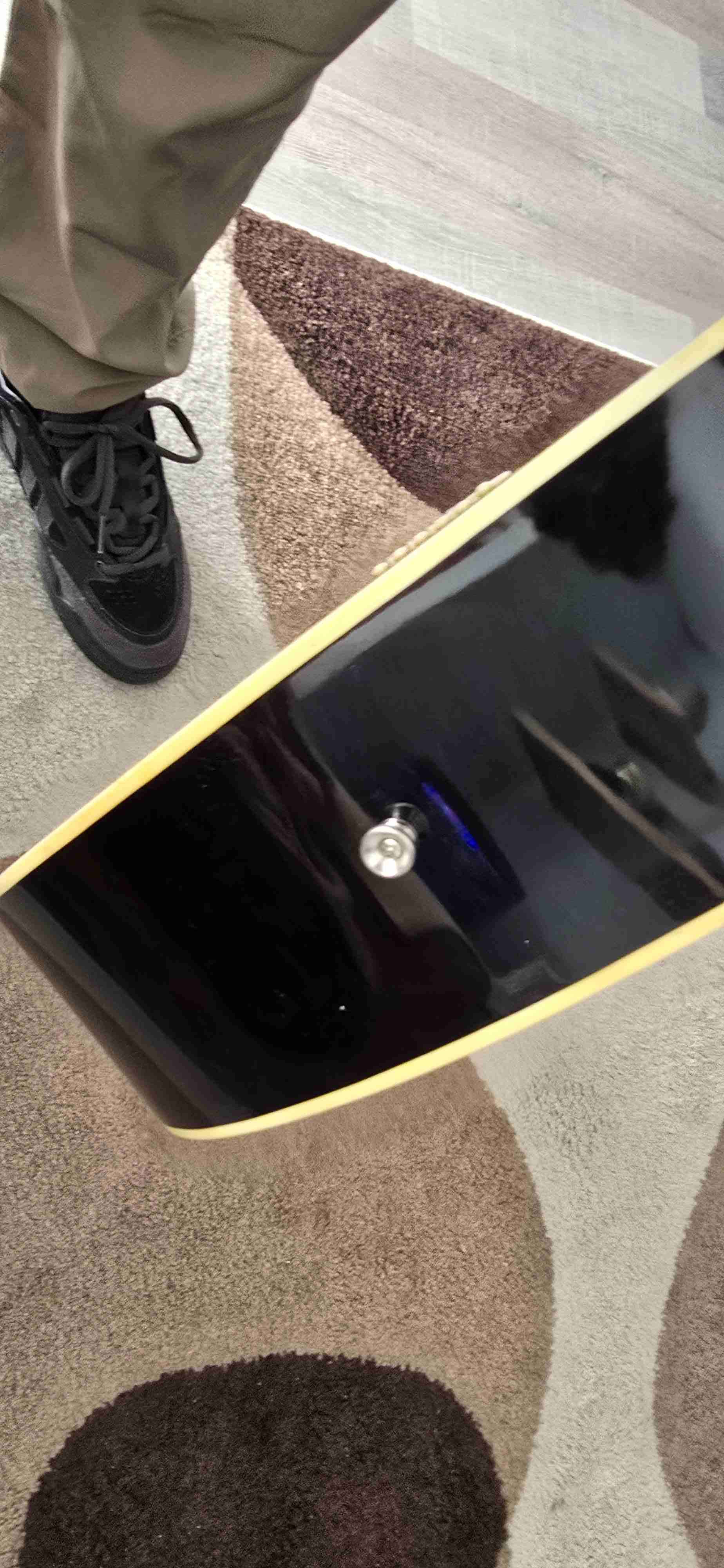 Guitarra electroacústica negra Freeman - miniatura 6