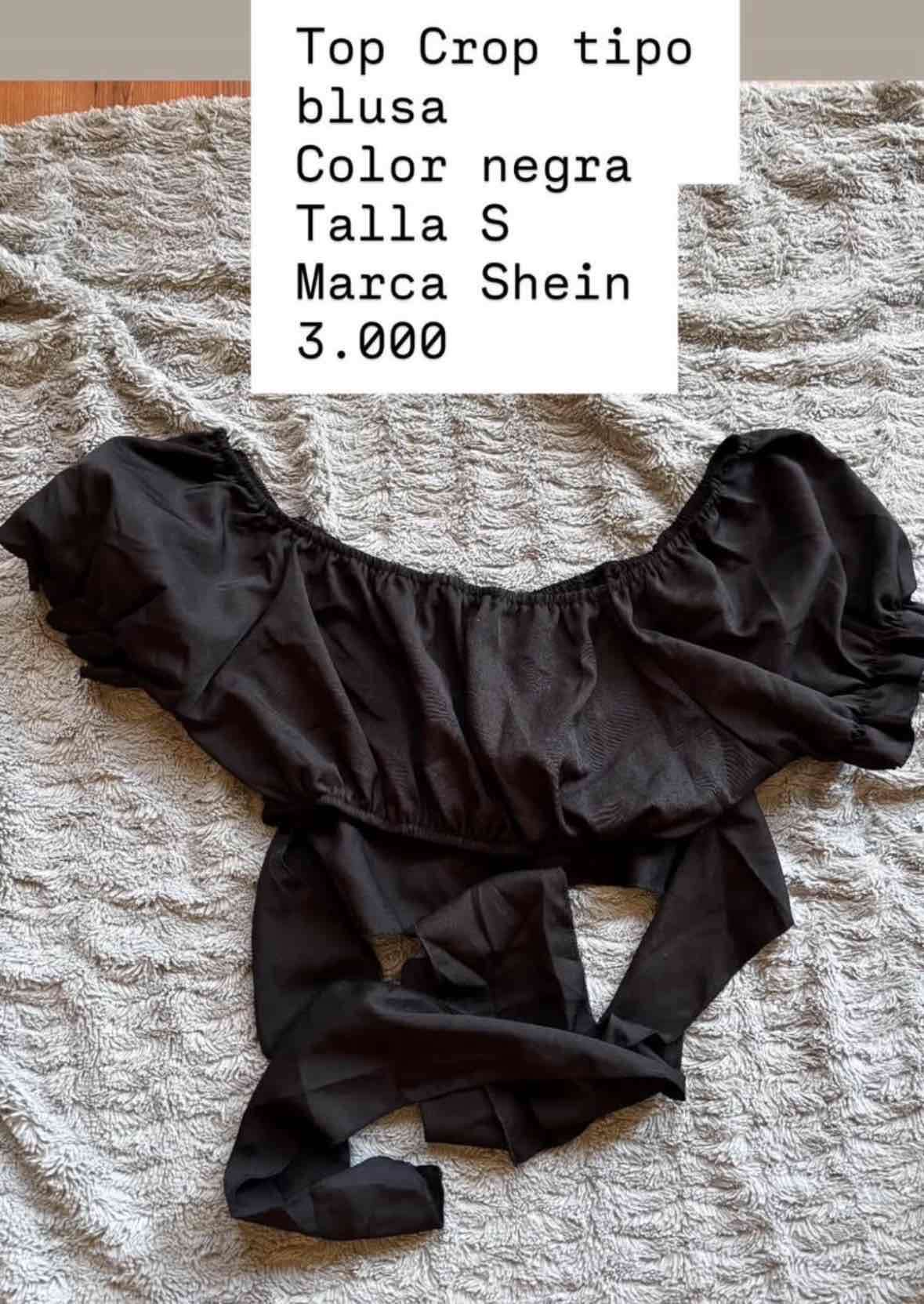 Polera negra mujer - miniatura 3