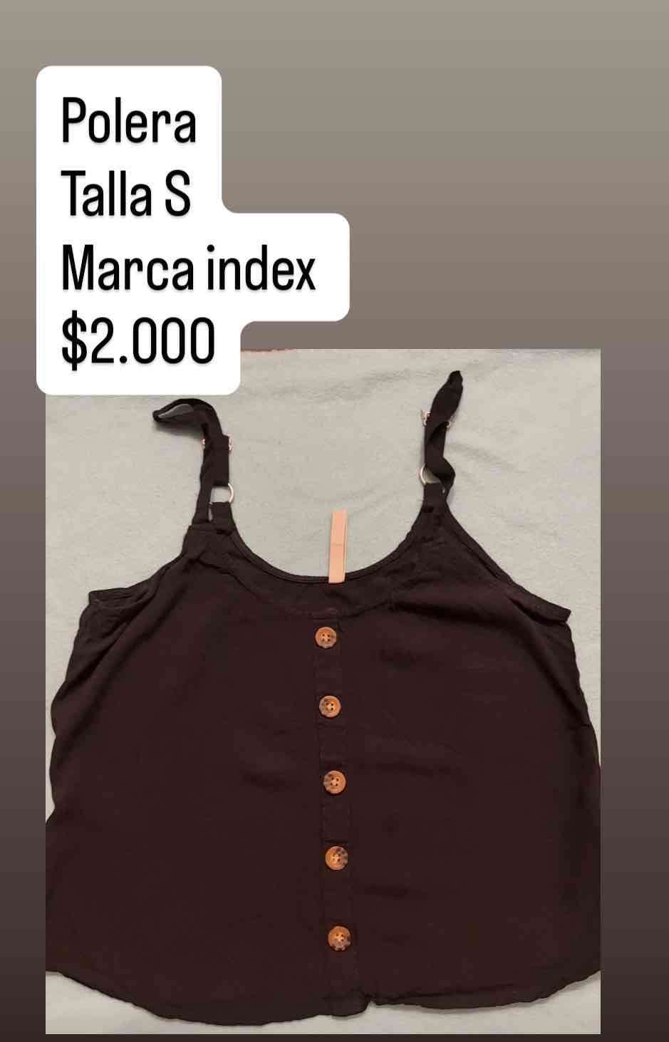 Polera negra mujer - miniatura 5