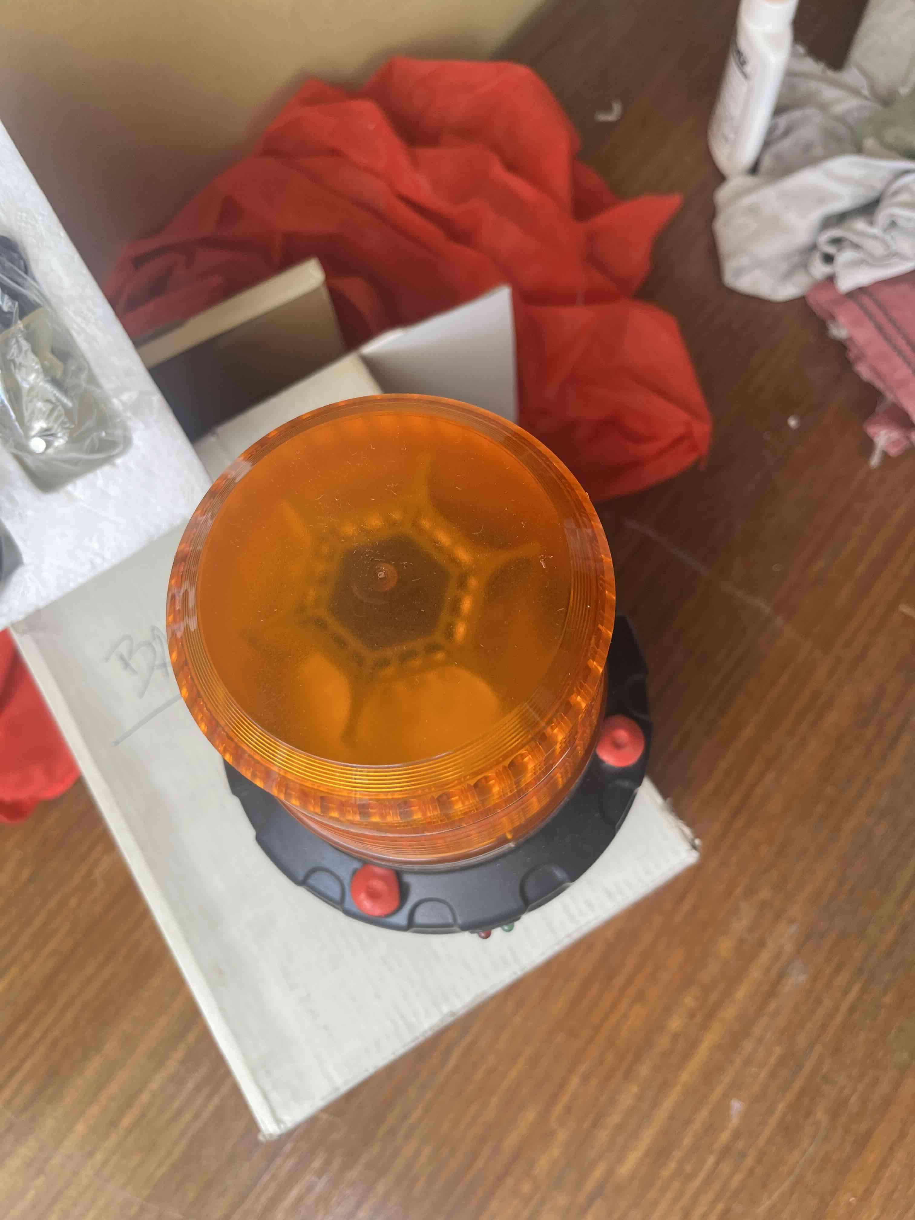 Baliza LED ámbar recargable Sein - miniatura 3