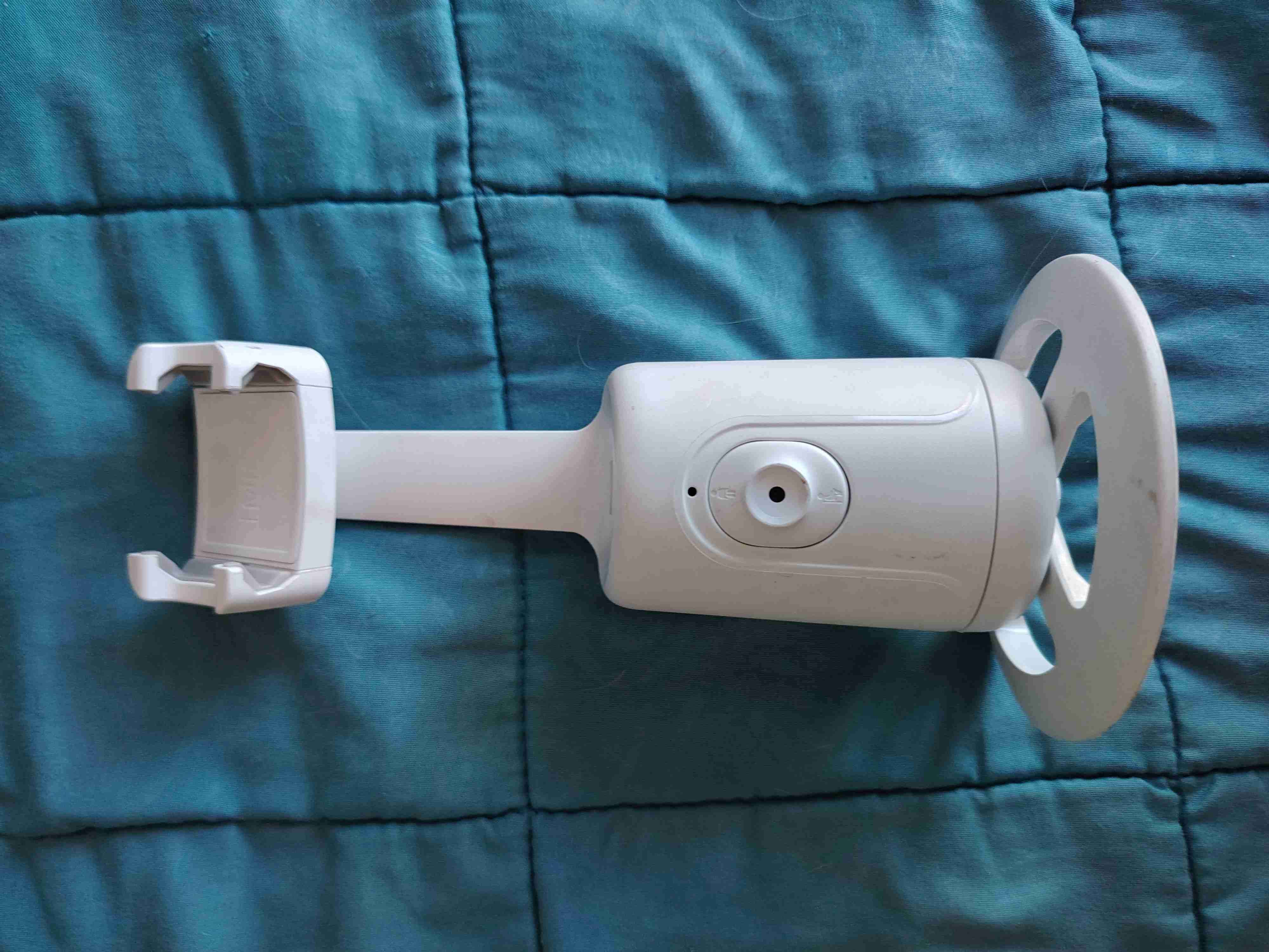 Soporte de pared para teléfono blanco - miniatura 1