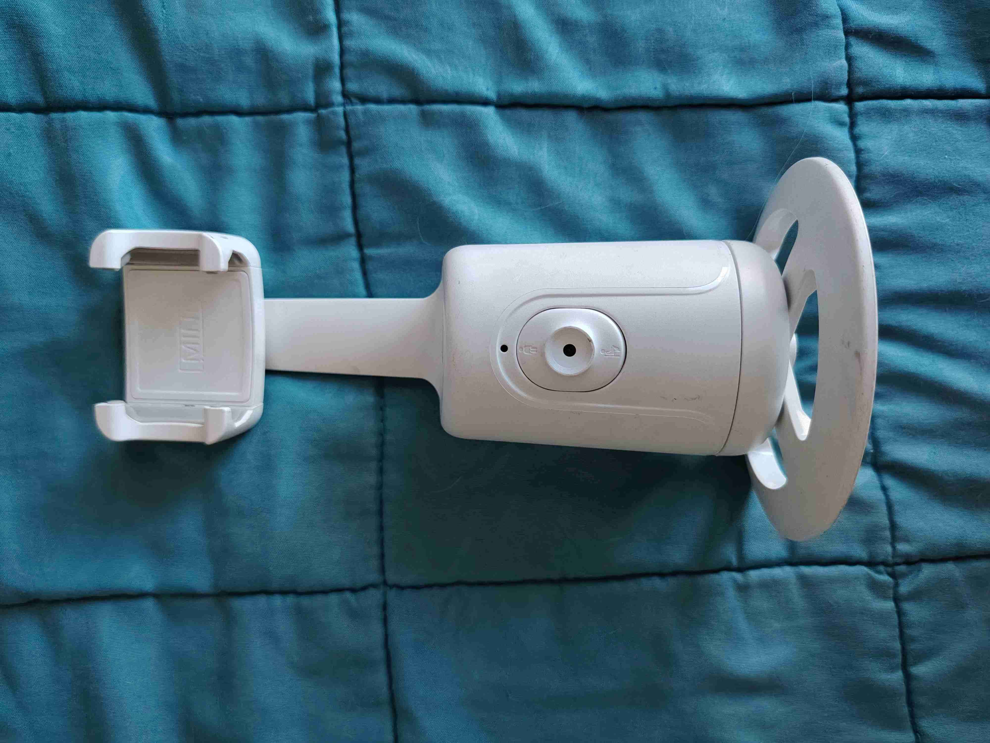 Soporte de pared para teléfono blanco - miniatura 2