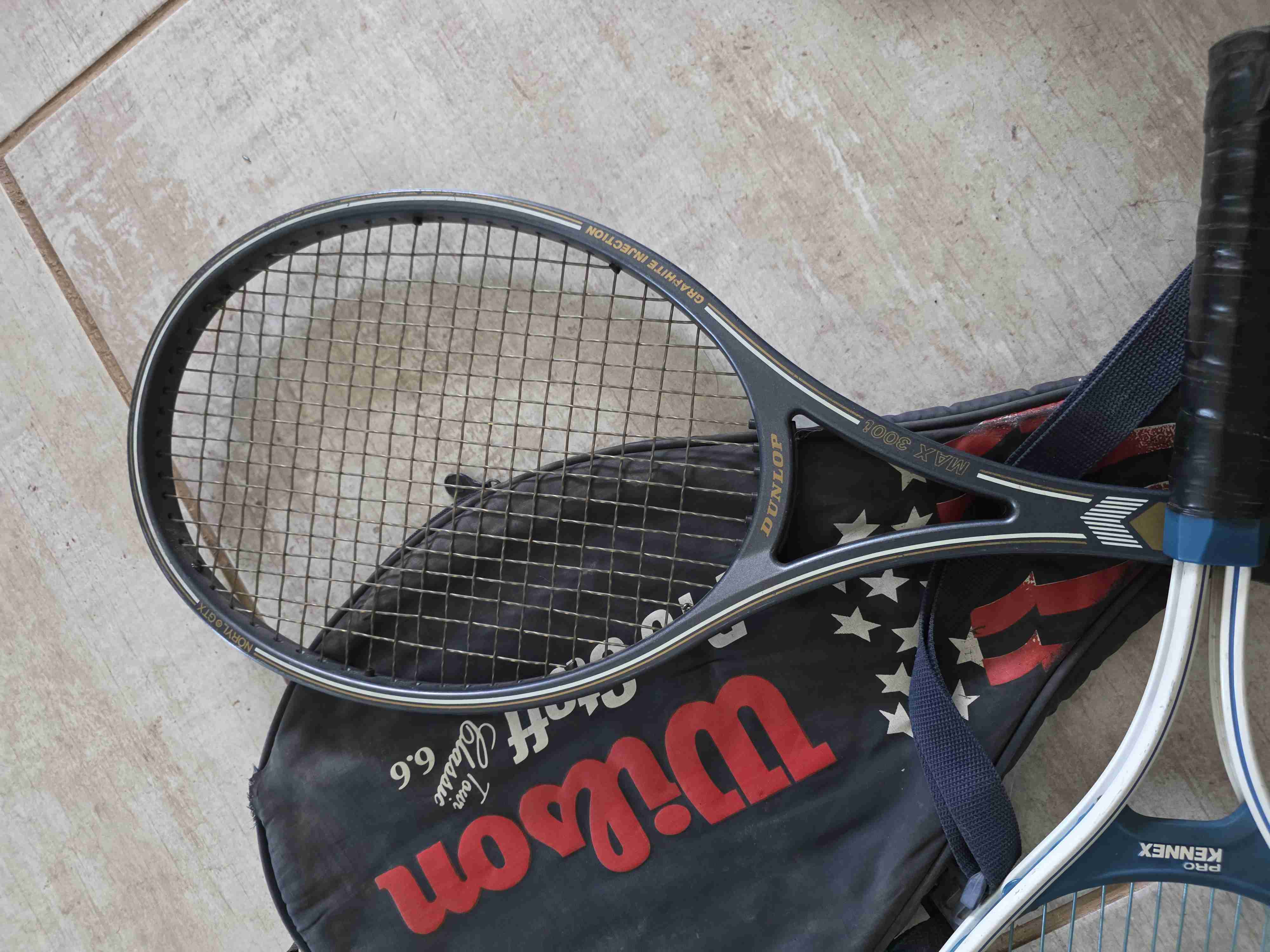 Raquetas de tenis con funda - miniatura 3