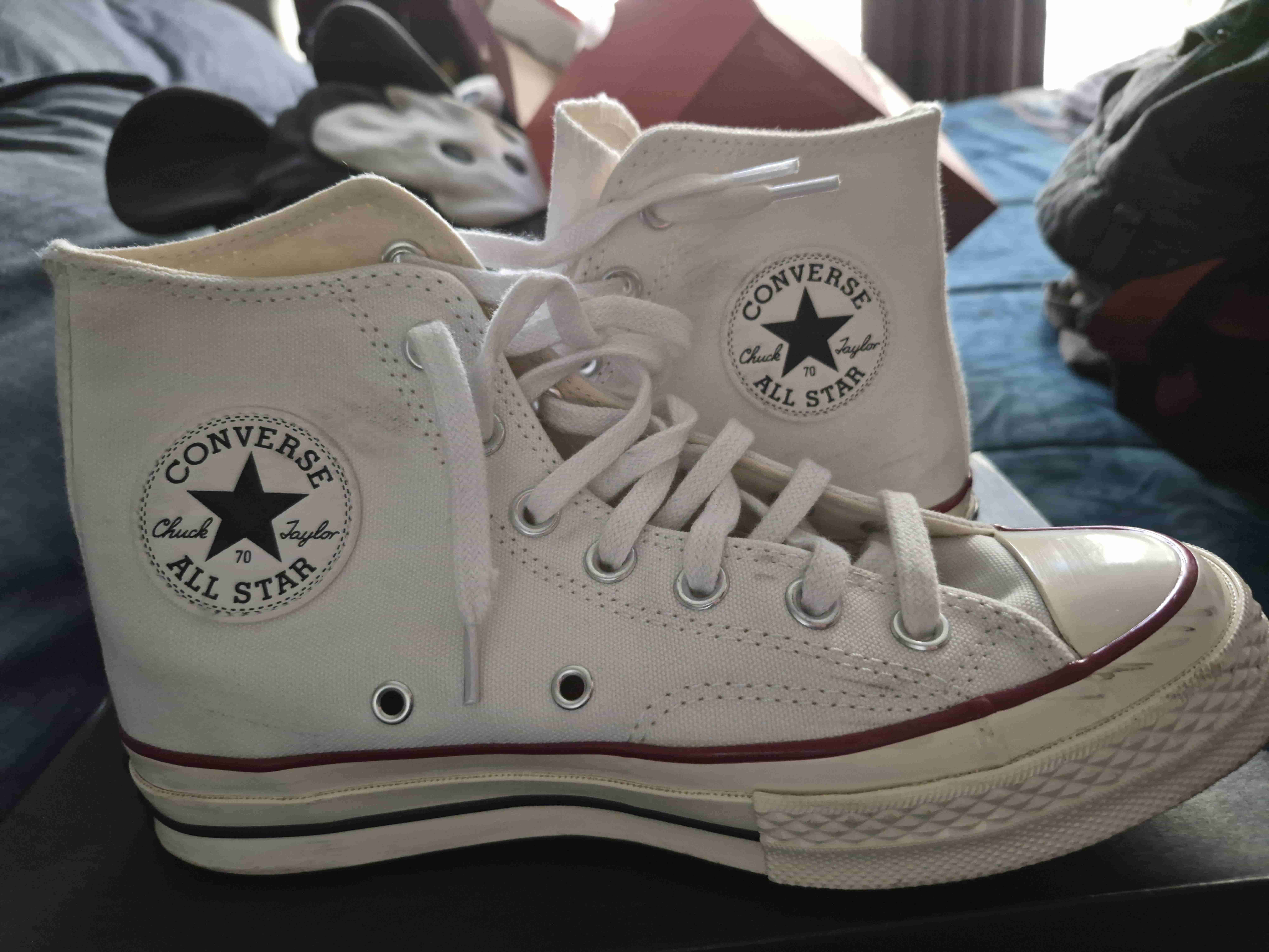 Zapatillas blancas altas - miniatura 3