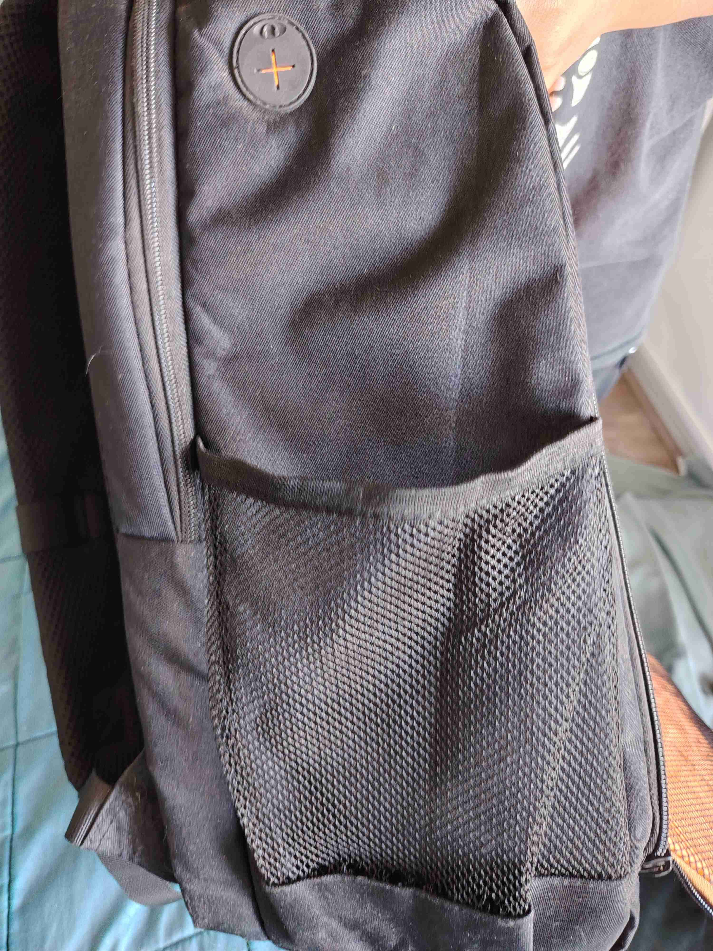 Mochila negra para cámara, con separadores - miniatura 4