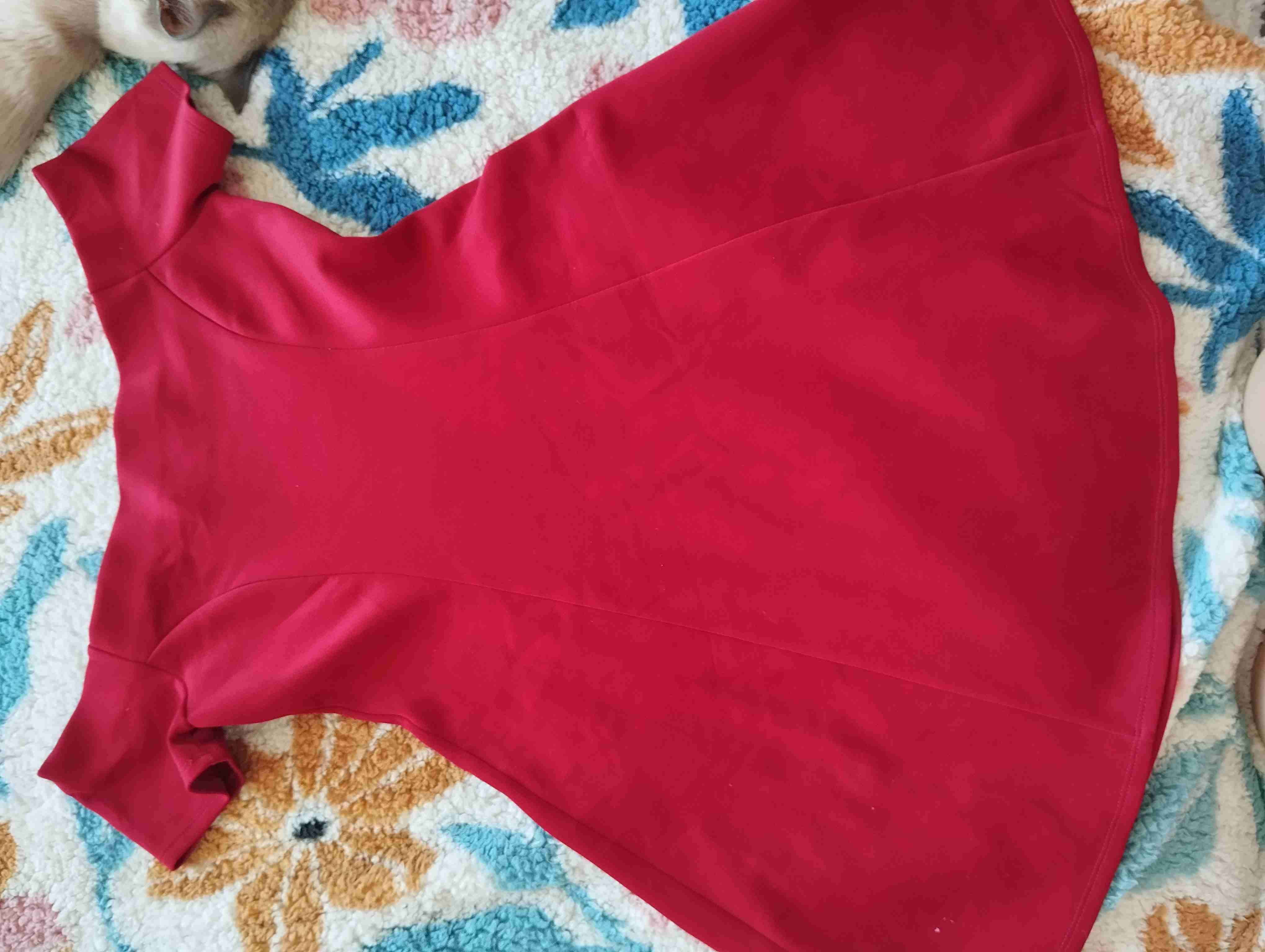 Vestido rojo elegante - miniatura 1