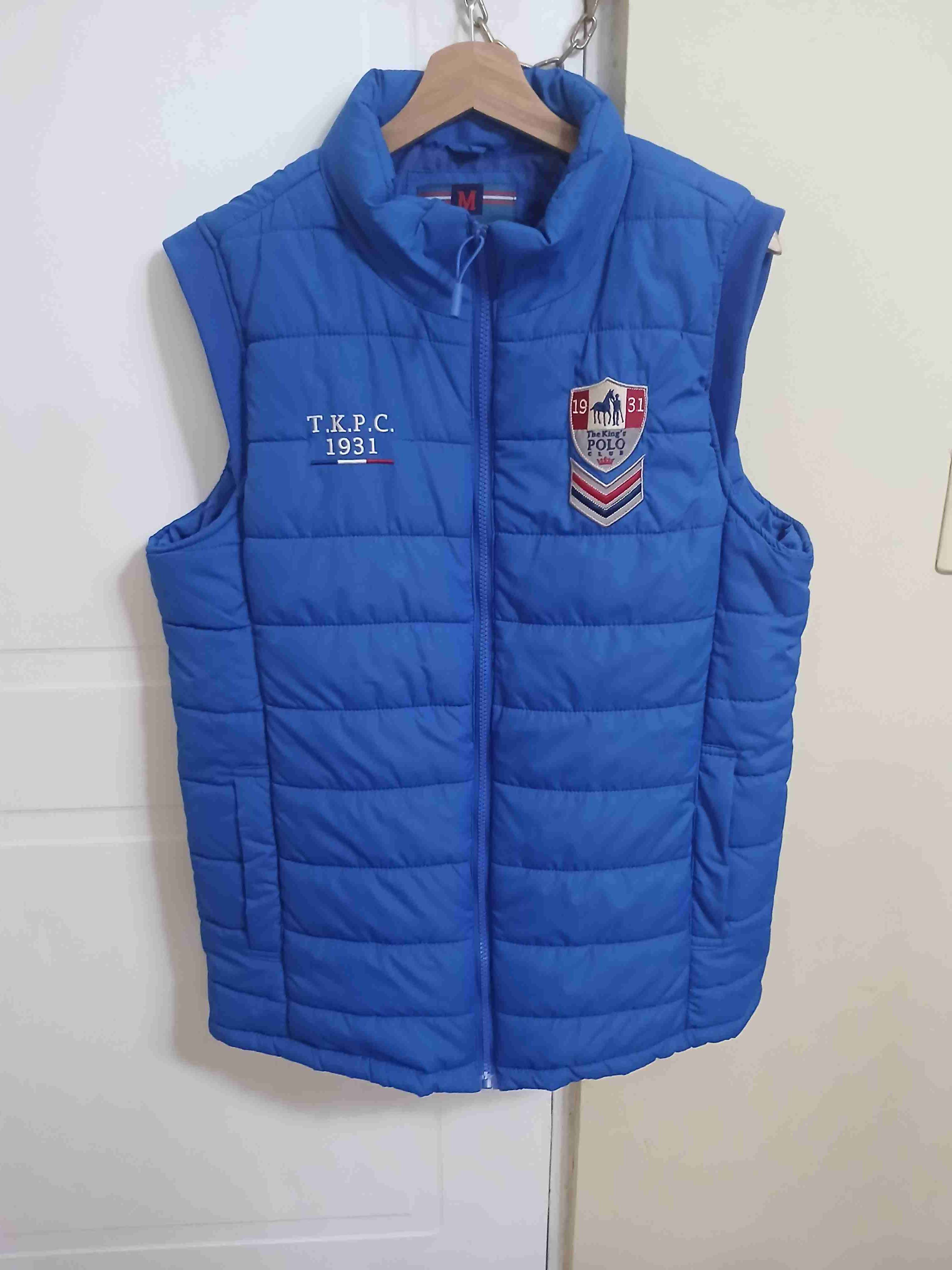 Chaleco acolchado azul TKPC - miniatura 1