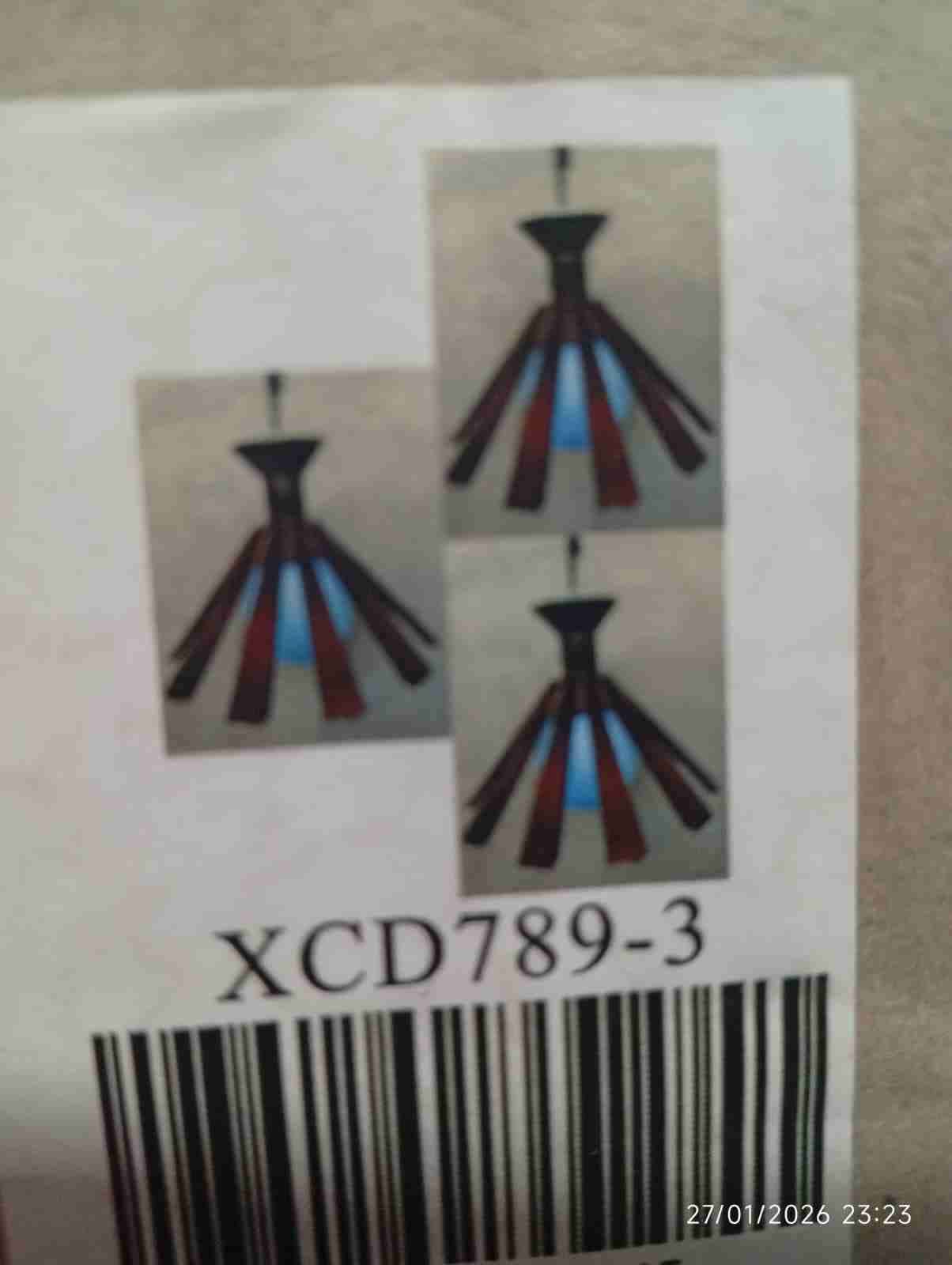 Lámparas colgantes de metal cobre - miniatura 6