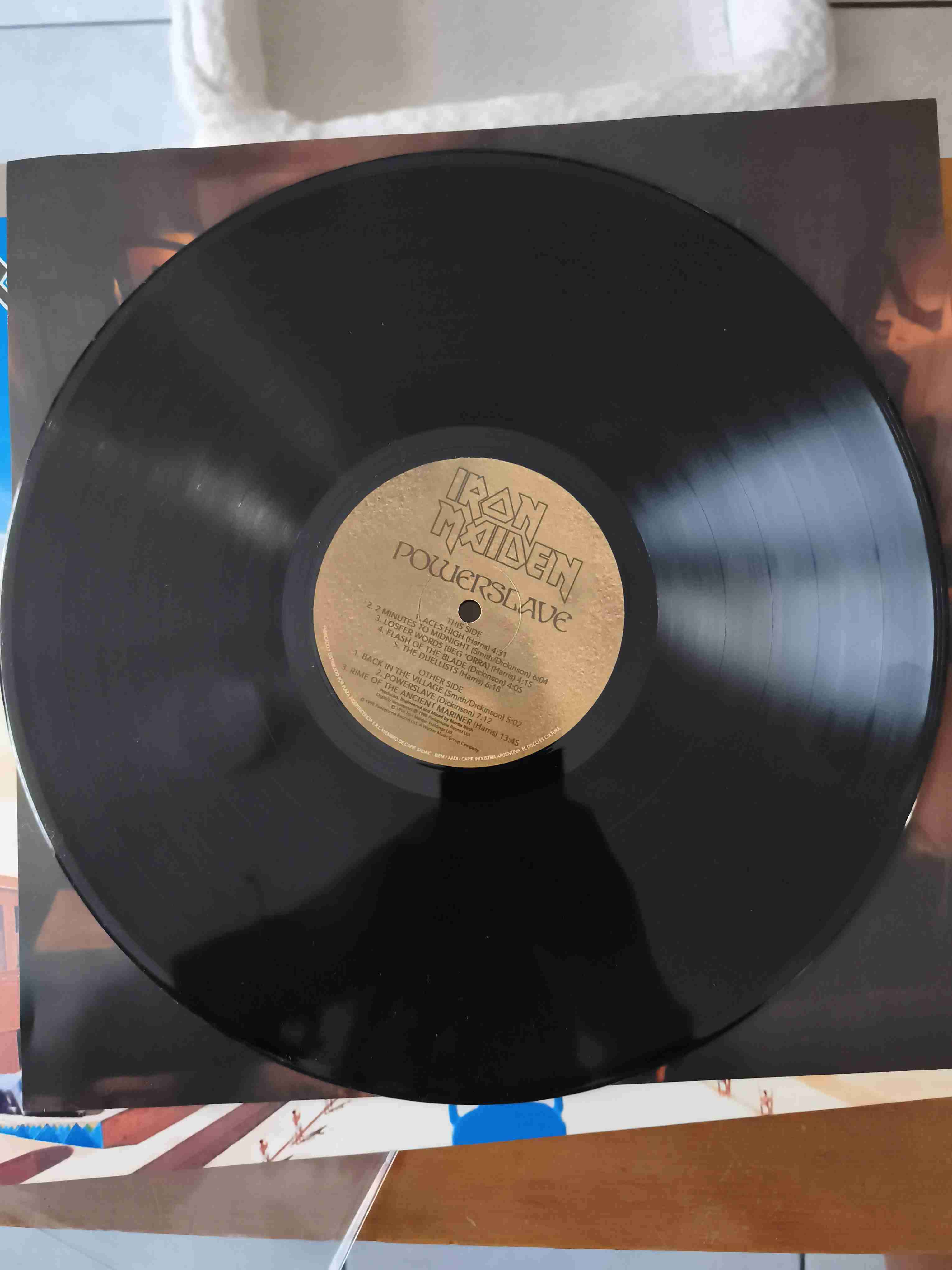 Vinilo Iron Maiden Powerslave - 3