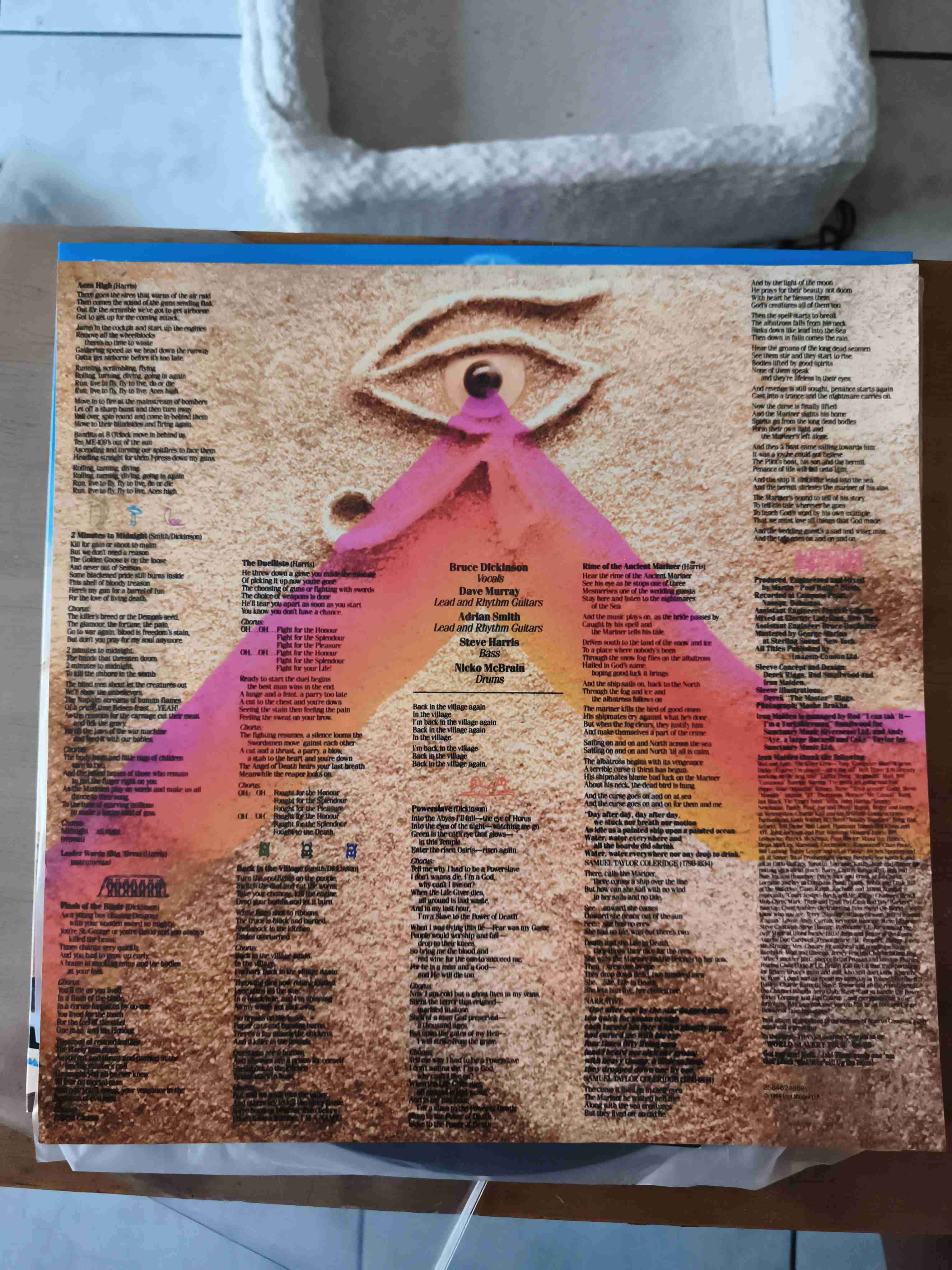 Vinilo Iron Maiden Powerslave - 5