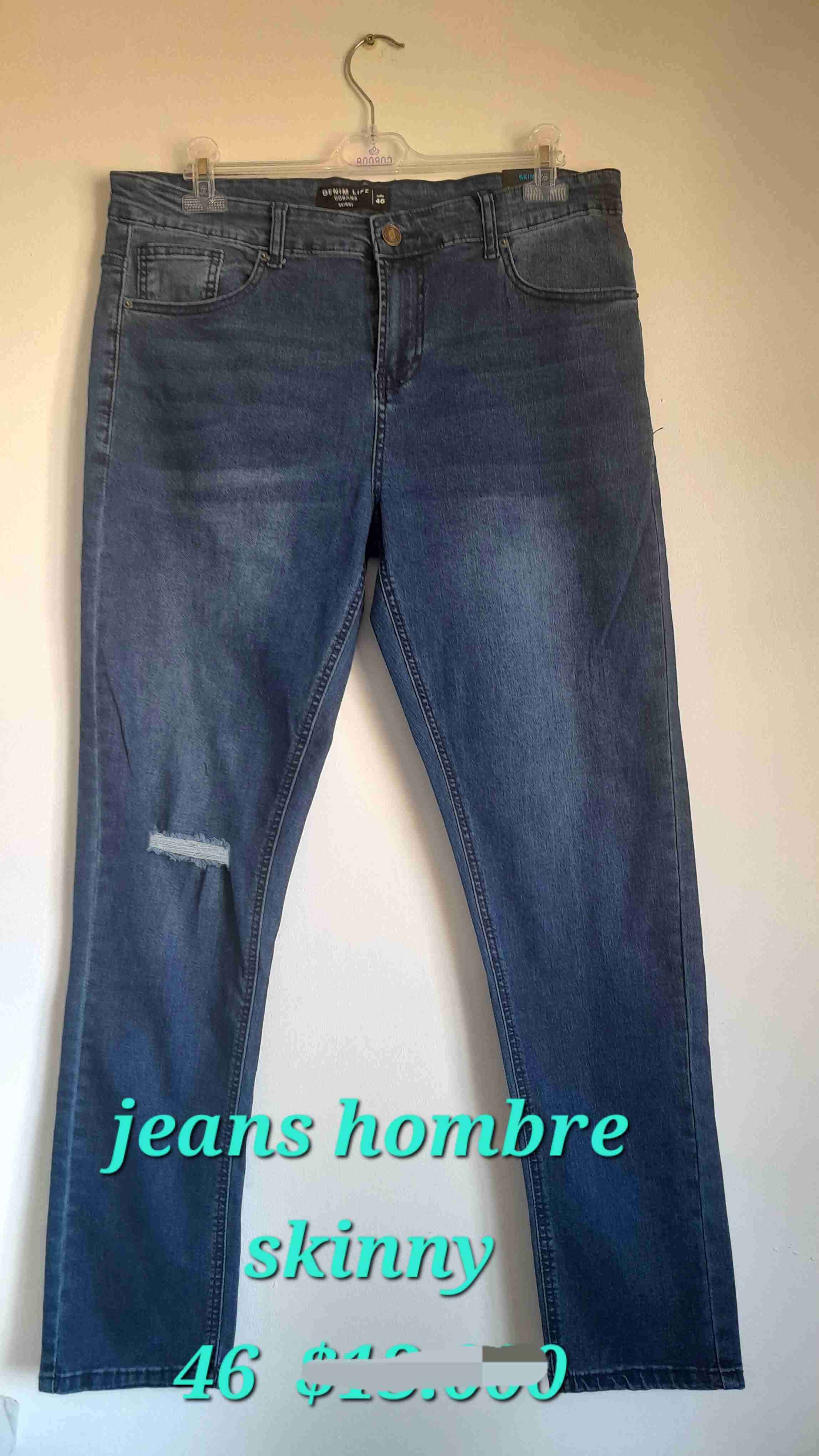 Pantalón cargo azul hombre - miniatura 6