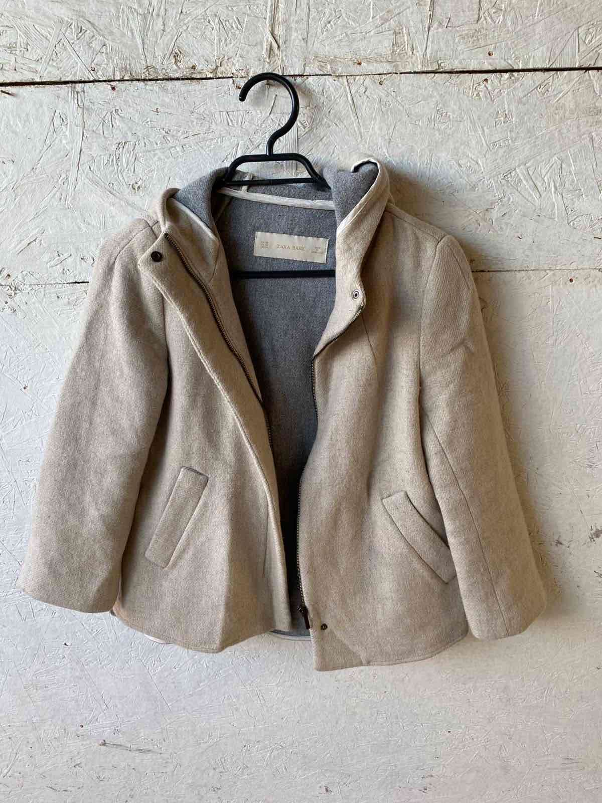Chaqueta beige Zara Basic - miniatura 1