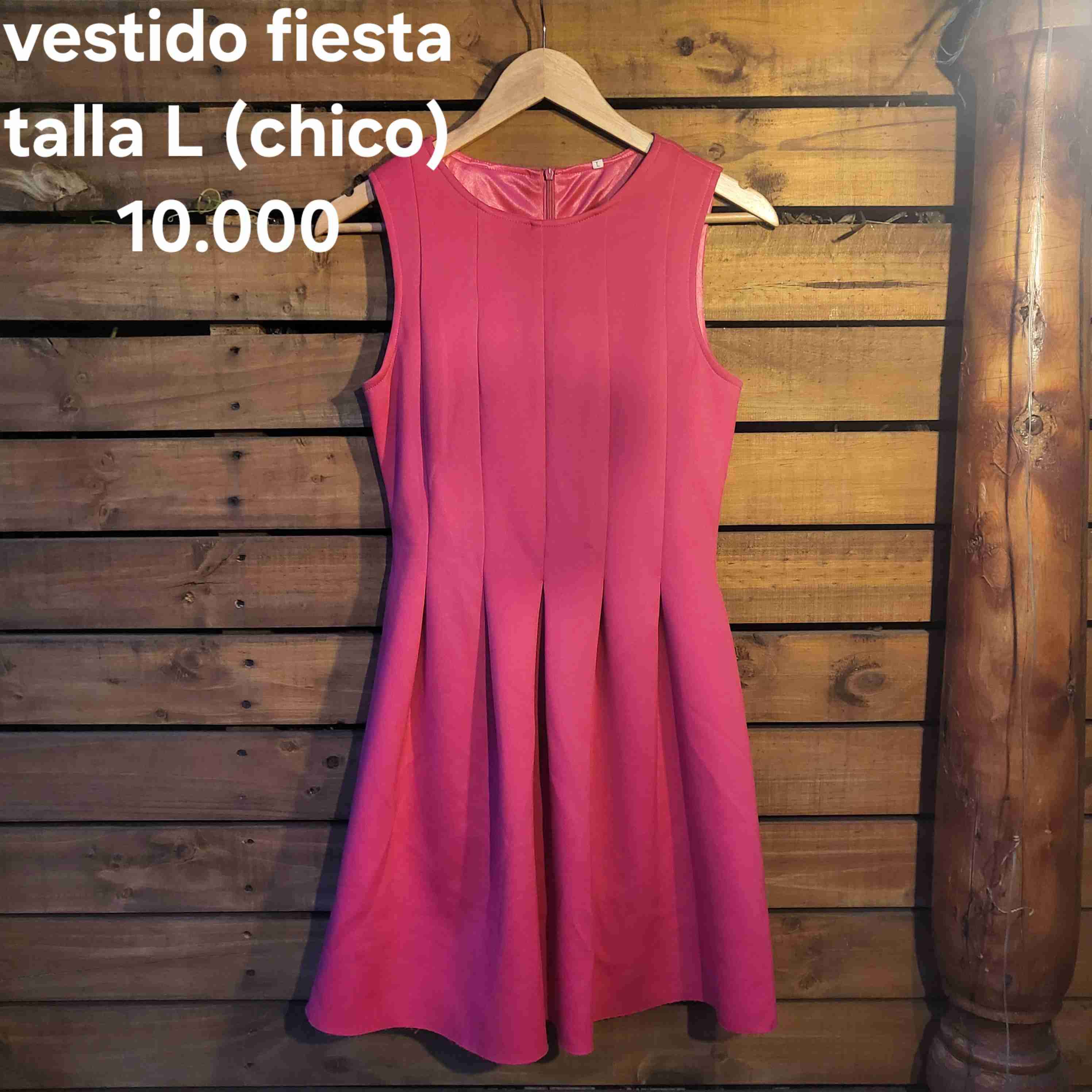 Vestido de fiesta rosado