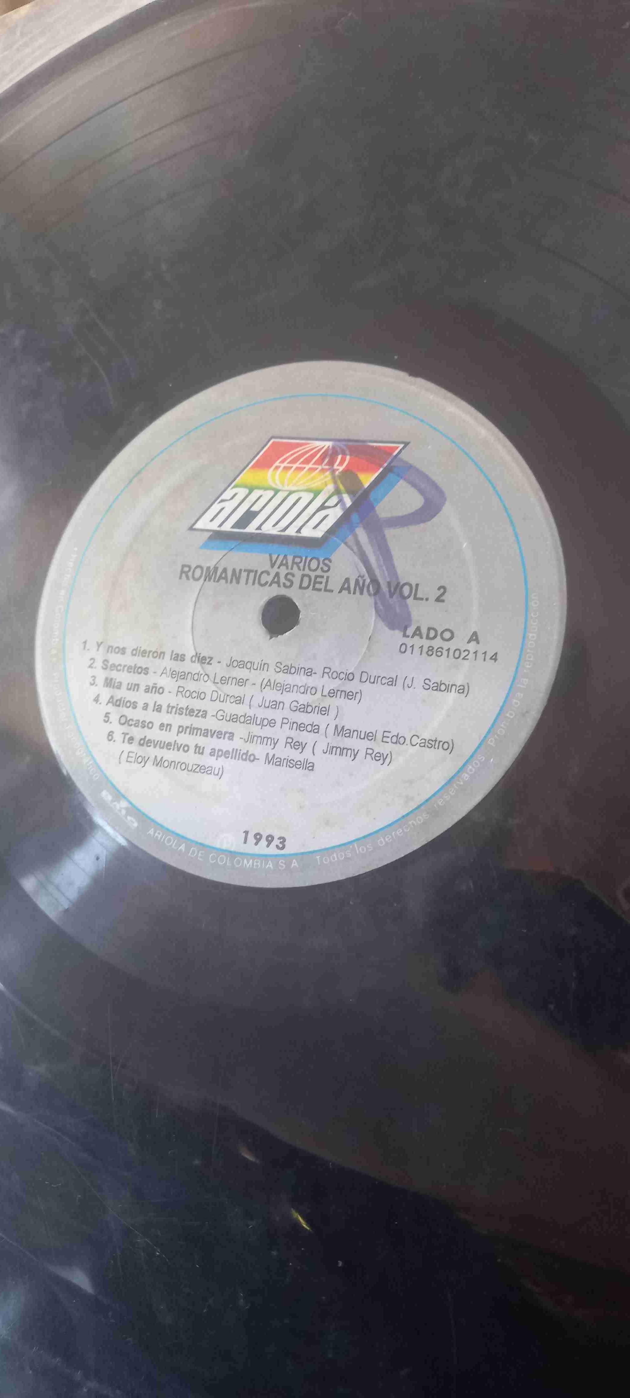 Vinilo Románticas del Año Vol. 2