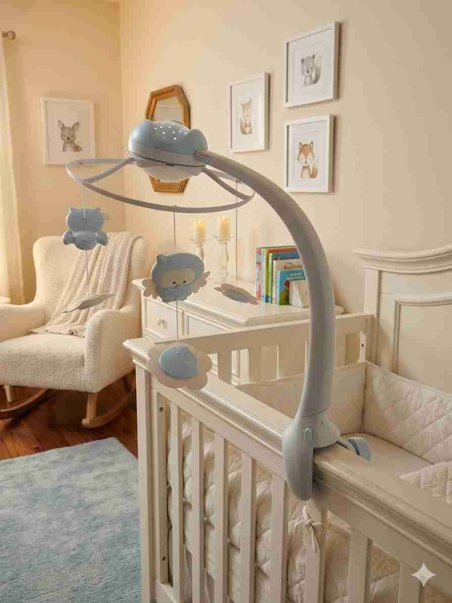 Móvil musical para cuna - miniatura 1