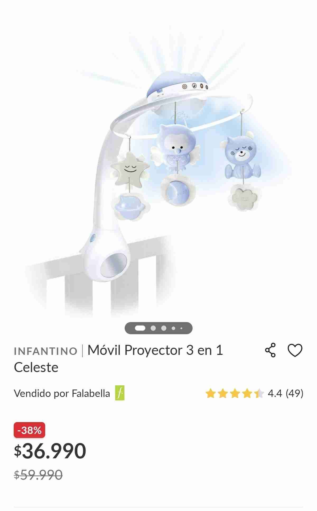 Móvil musical para cuna - miniatura 2