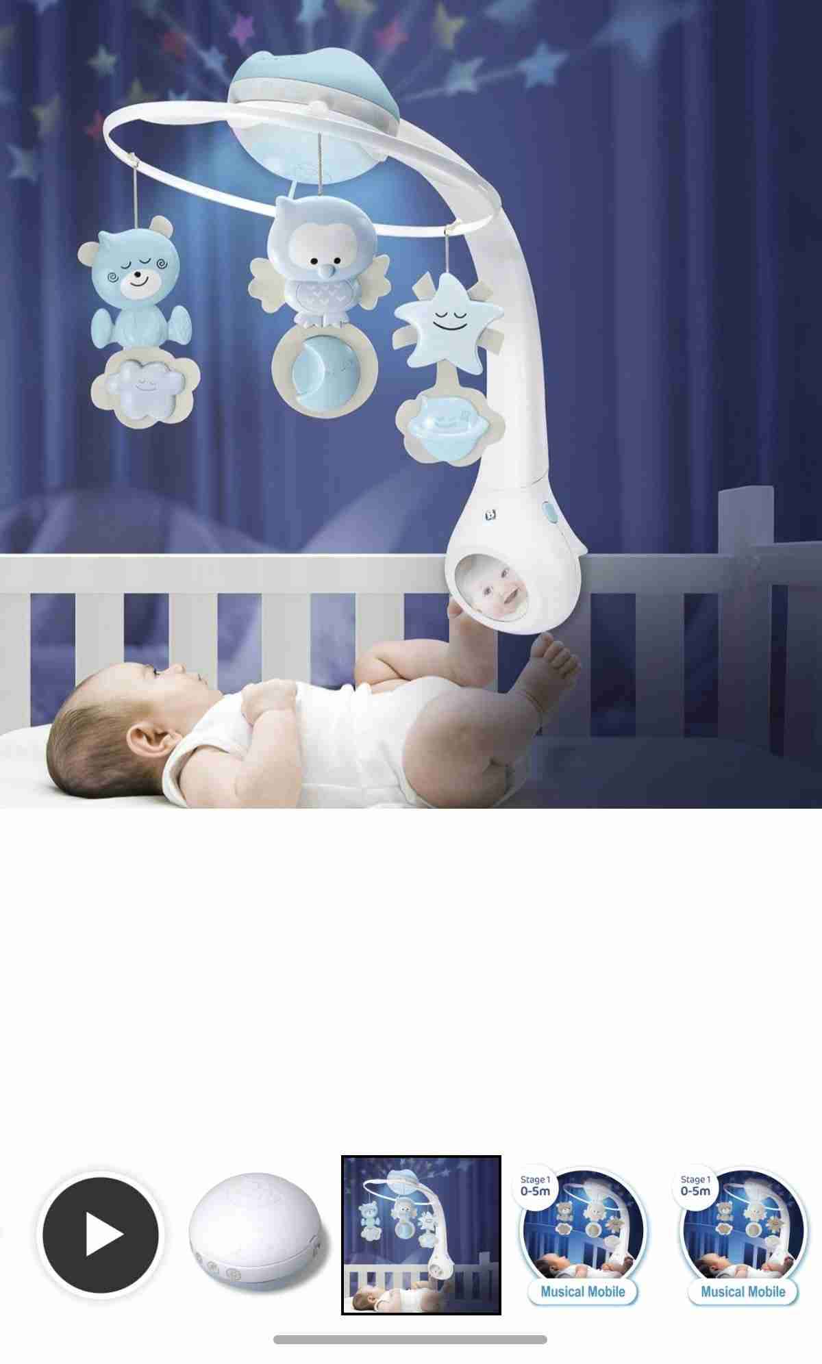 Móvil musical para cuna - miniatura 3