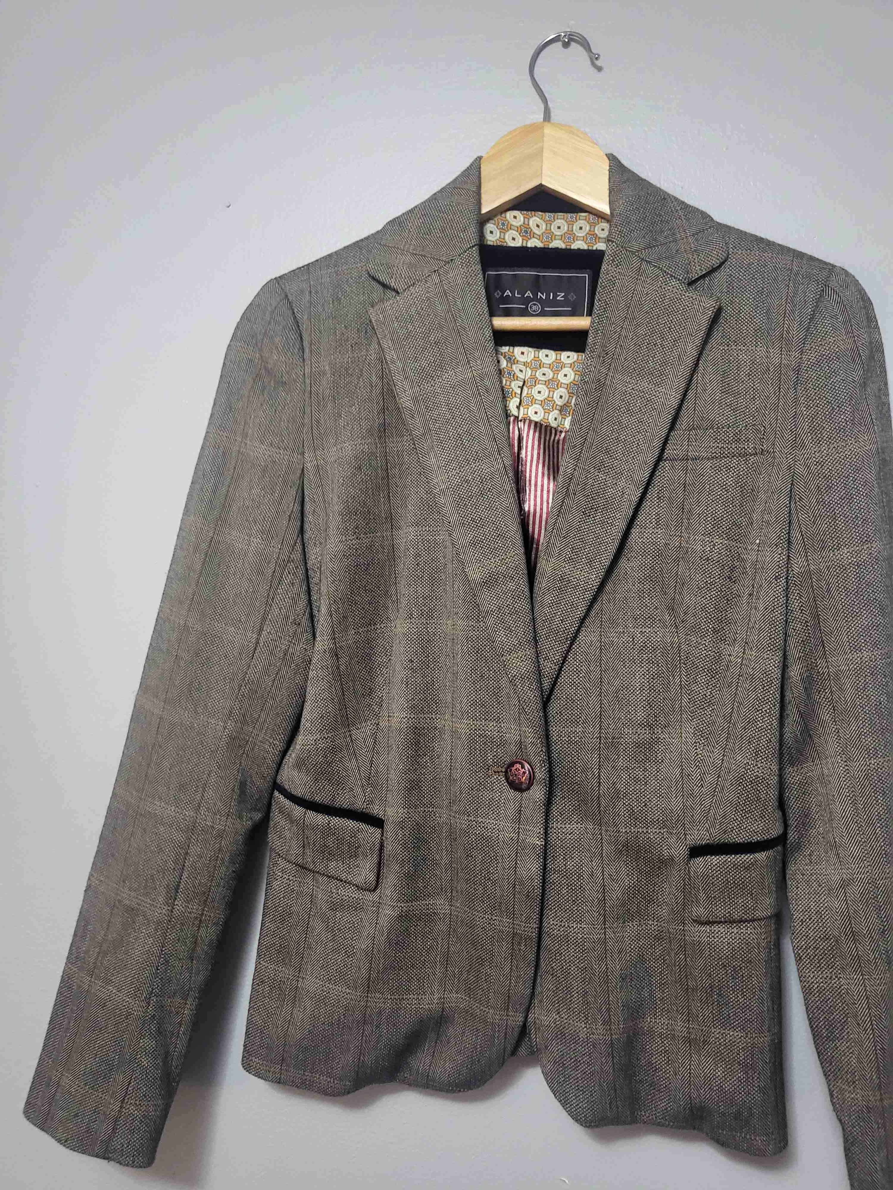 Blazer de cuadros Alaniz - miniatura 1