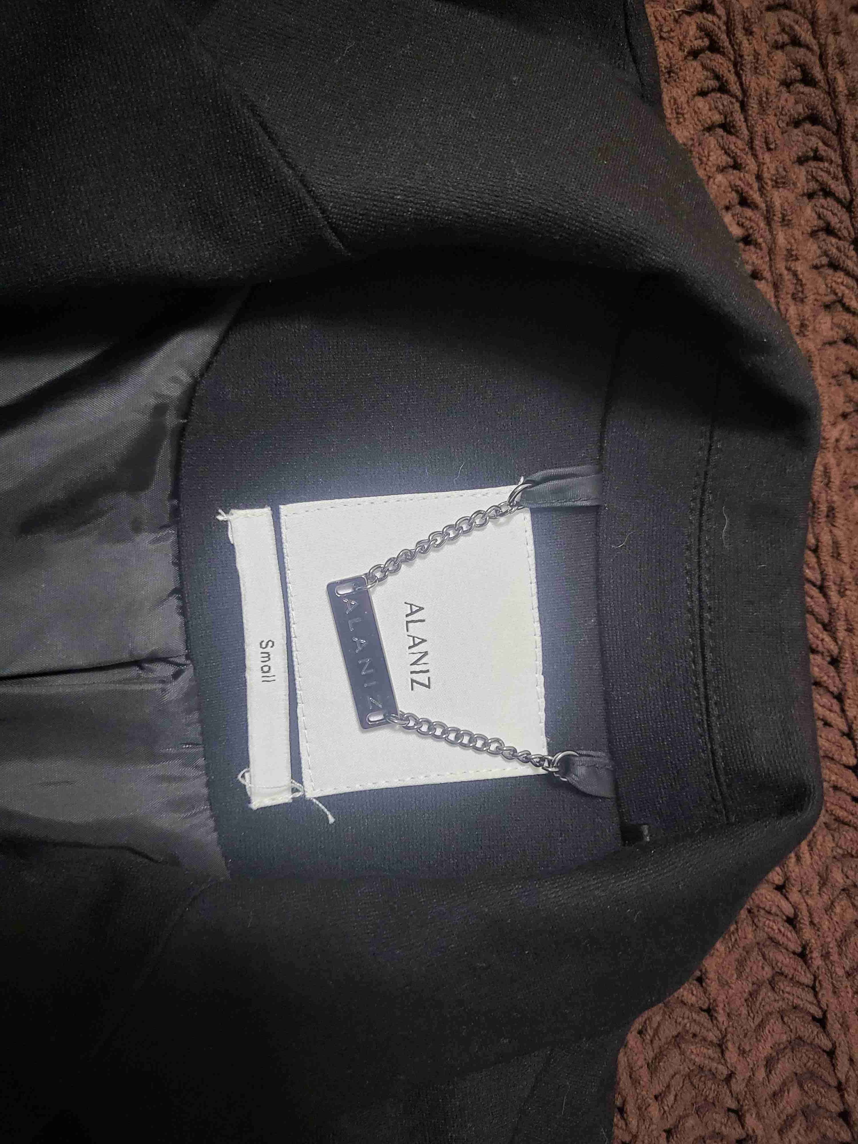 Blazer negro Alaniz - miniatura 1