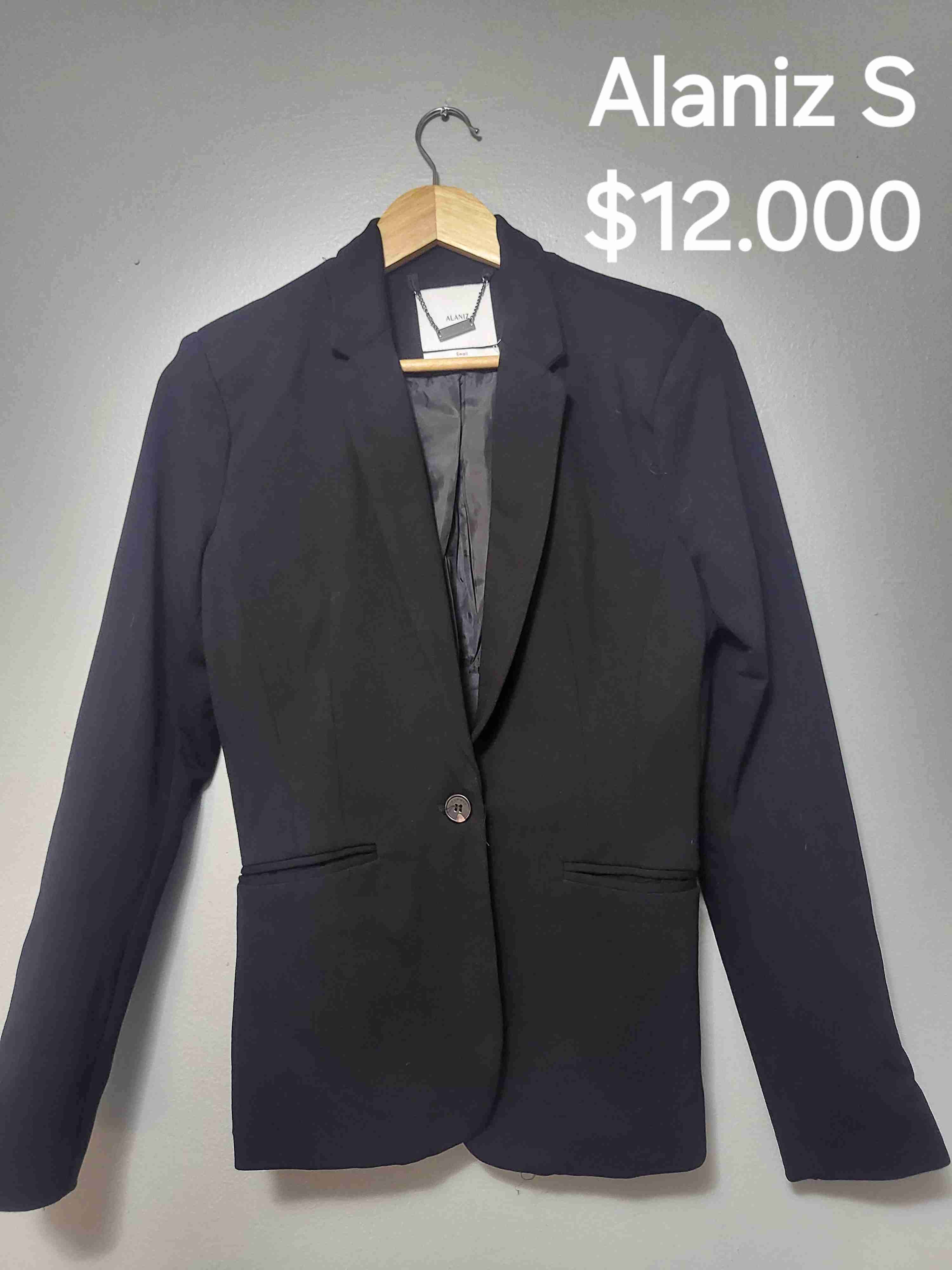 Blazer negro Alaniz - miniatura 2